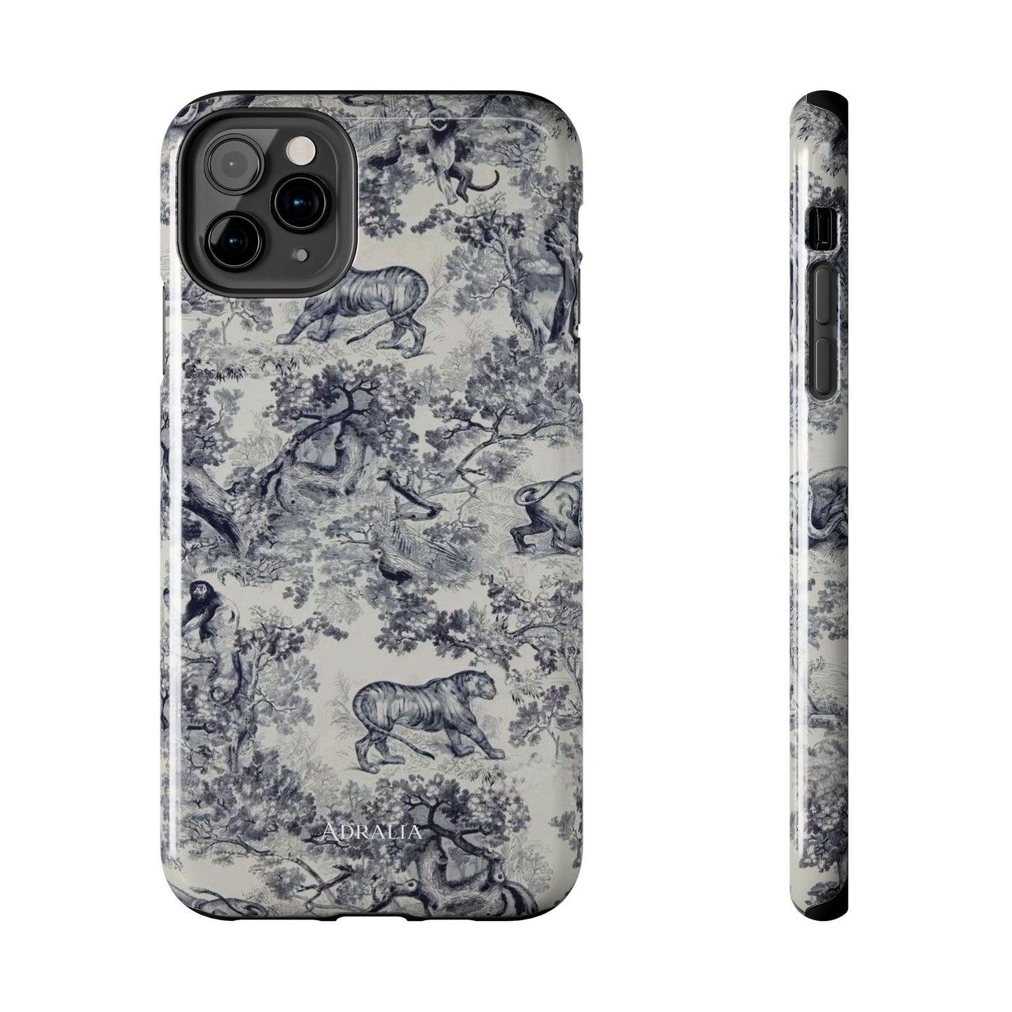 Vintage Toile Animal Tough Phone Case