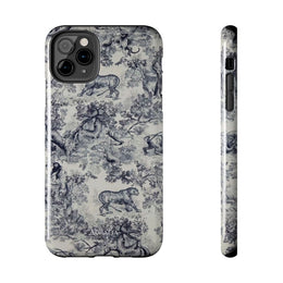 Vintage Toile Animal Tough Phone Case