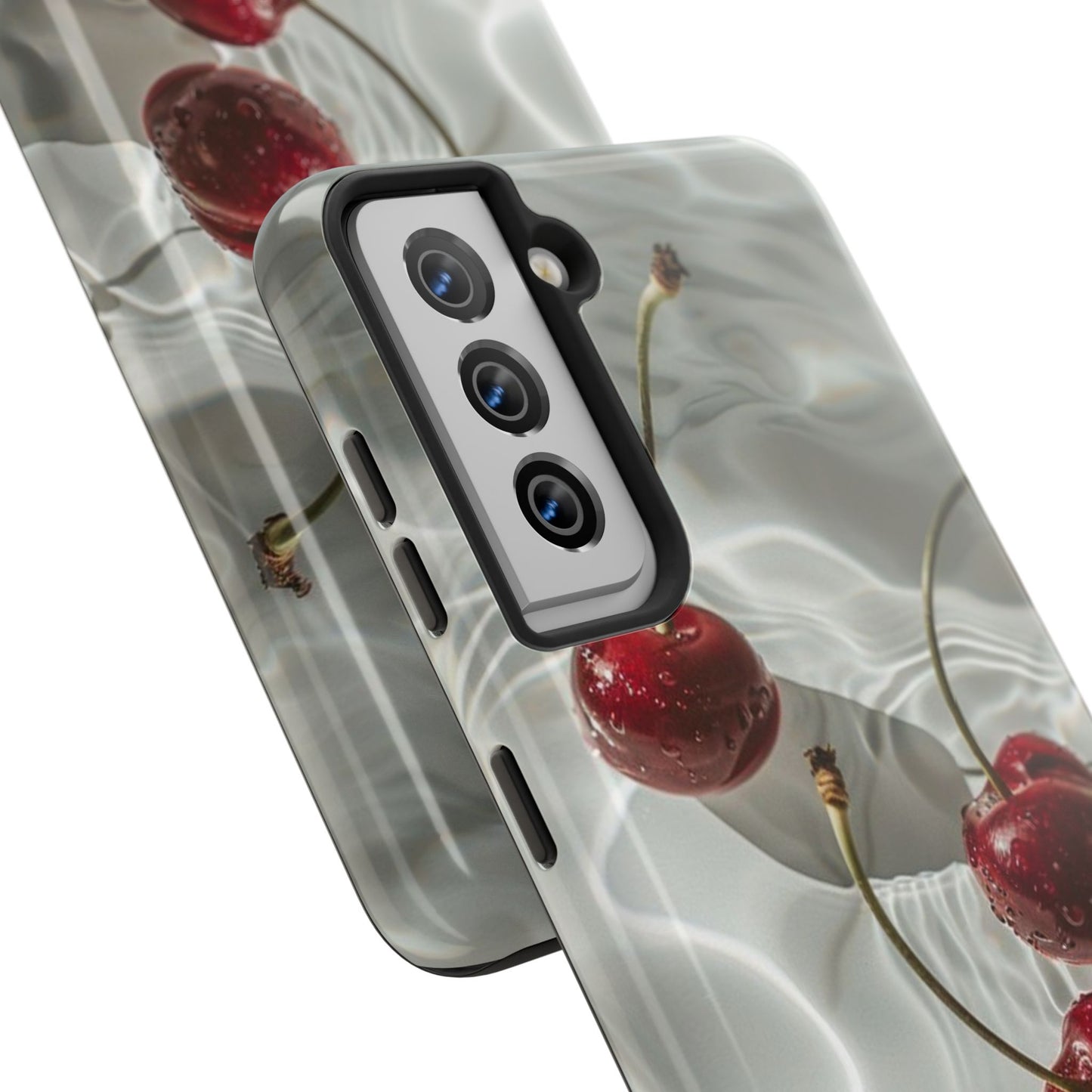 Cherry Water Reflection Tough Phone Case