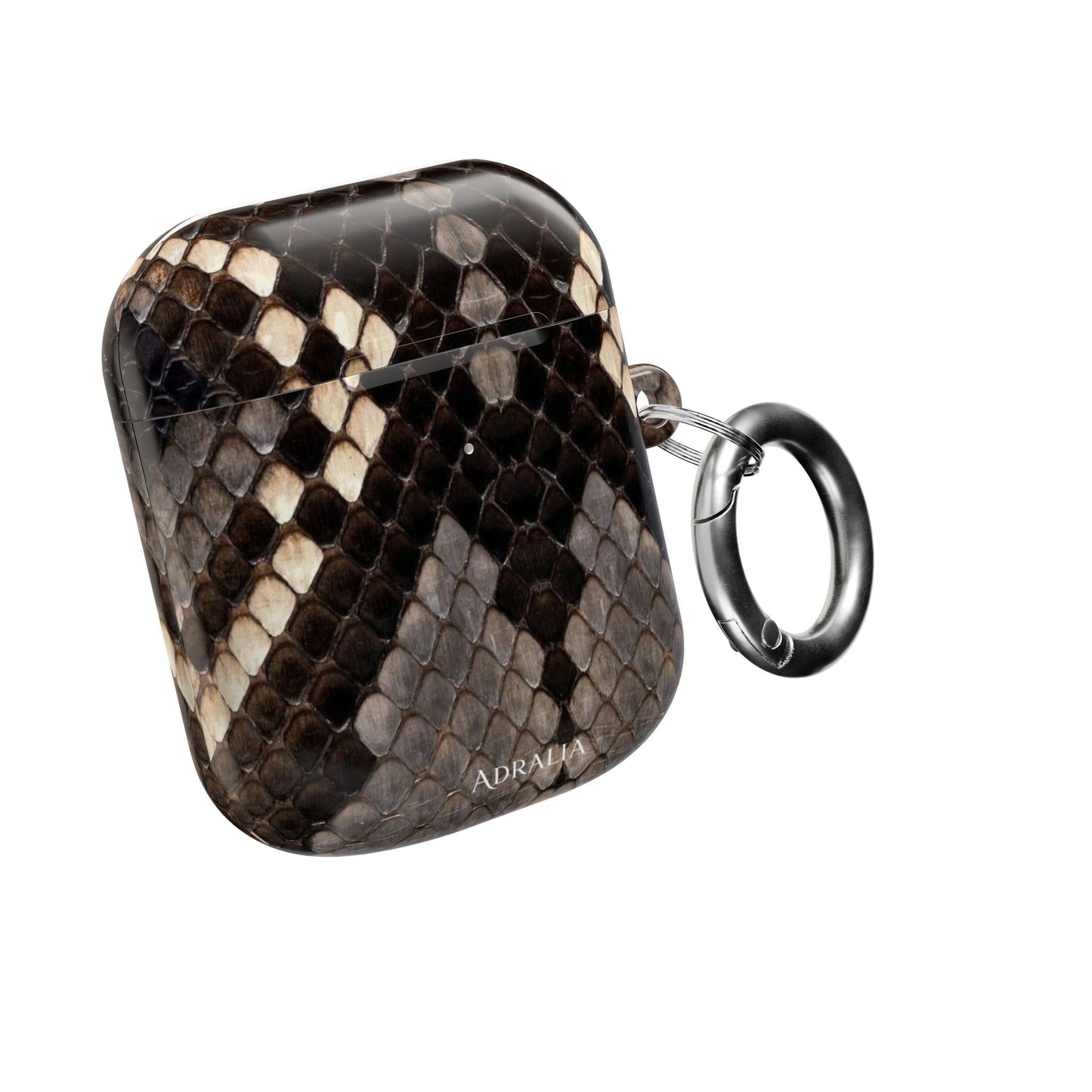Snake Print AirPod Case — Faux Python Protective Charging Case