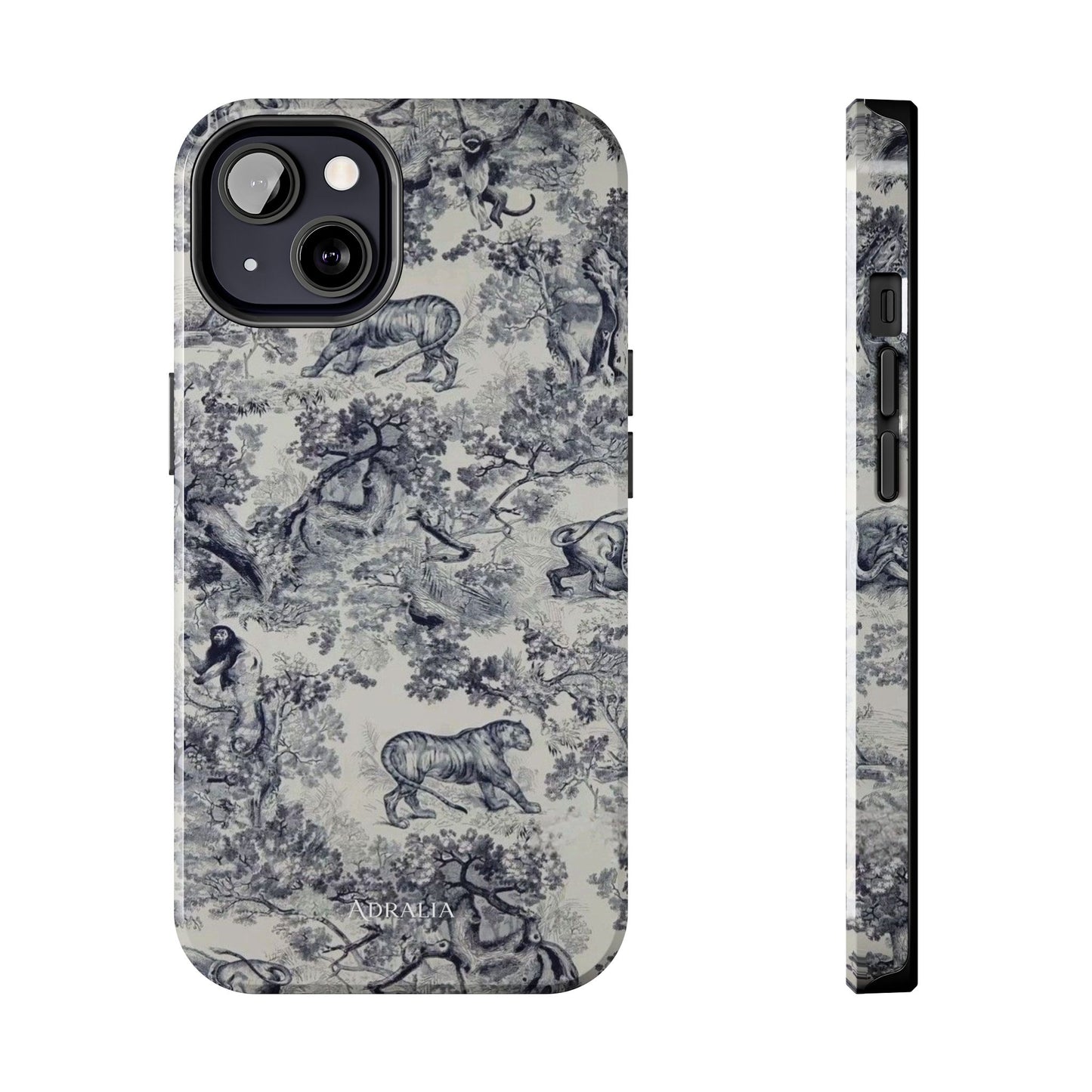 Vintage Toile Animal Tough Phone Case