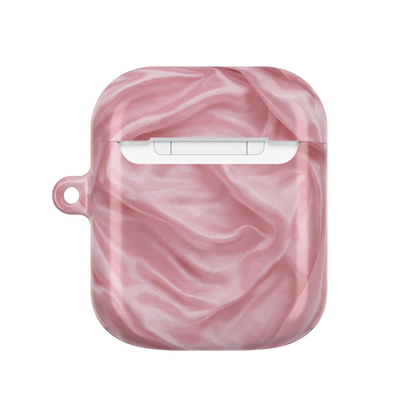 Pink Marble Lion AirPod Case — Elegant Protective Cover