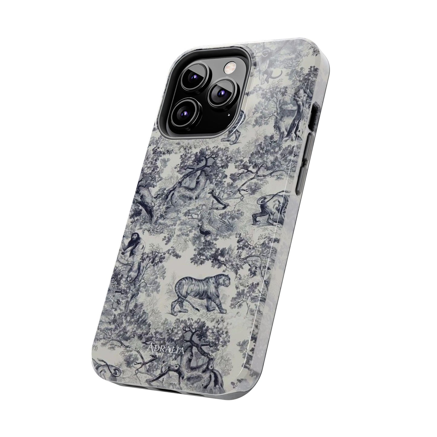 Vintage Toile Animal Tough Phone Case