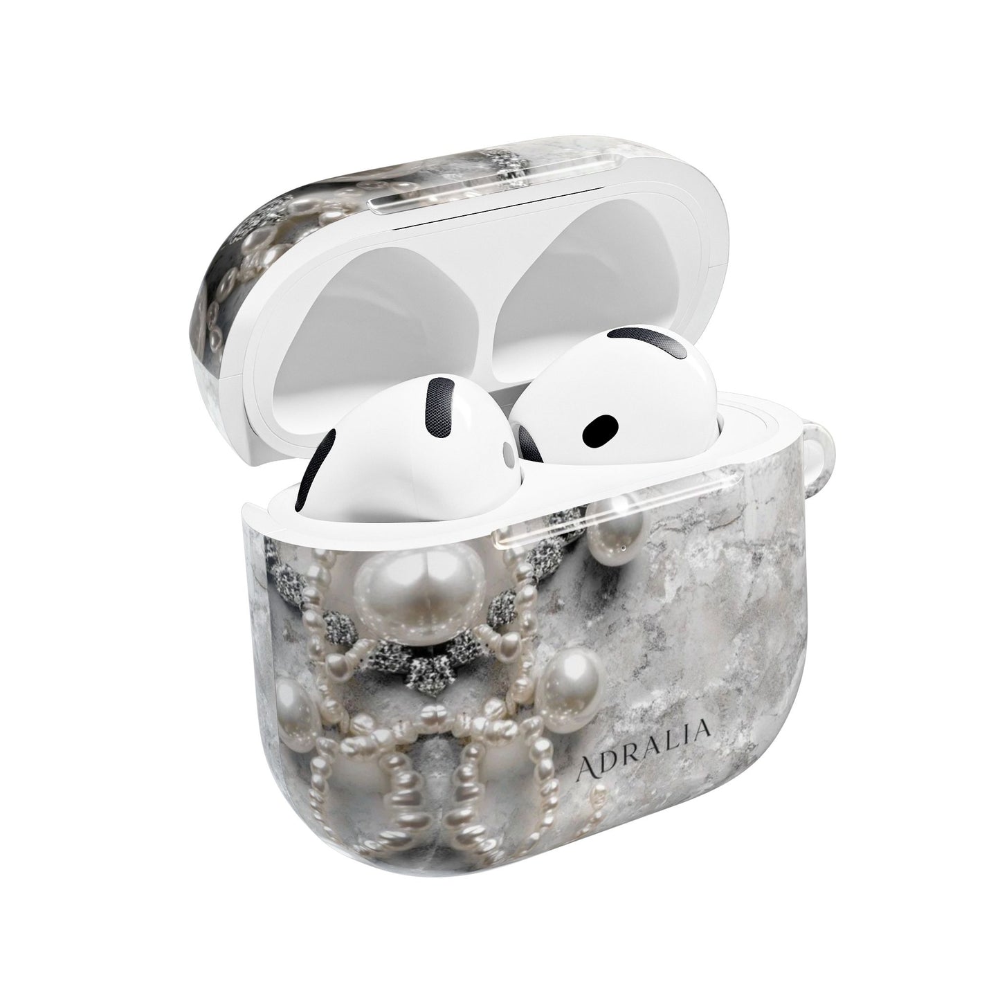 Pearl Lace AirPod Case — Vintage Pearl Jewelry Design