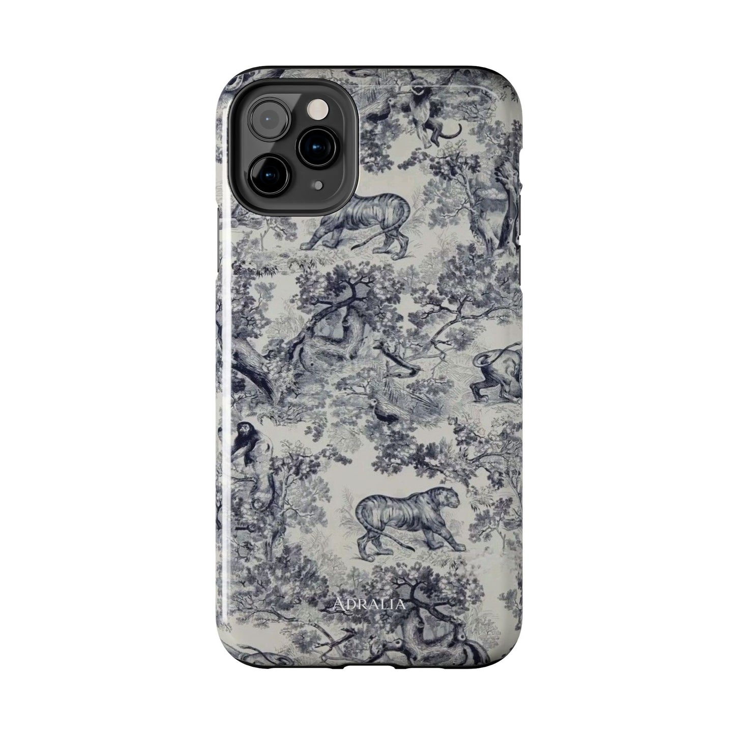 Vintage Toile Animal Tough Phone Case