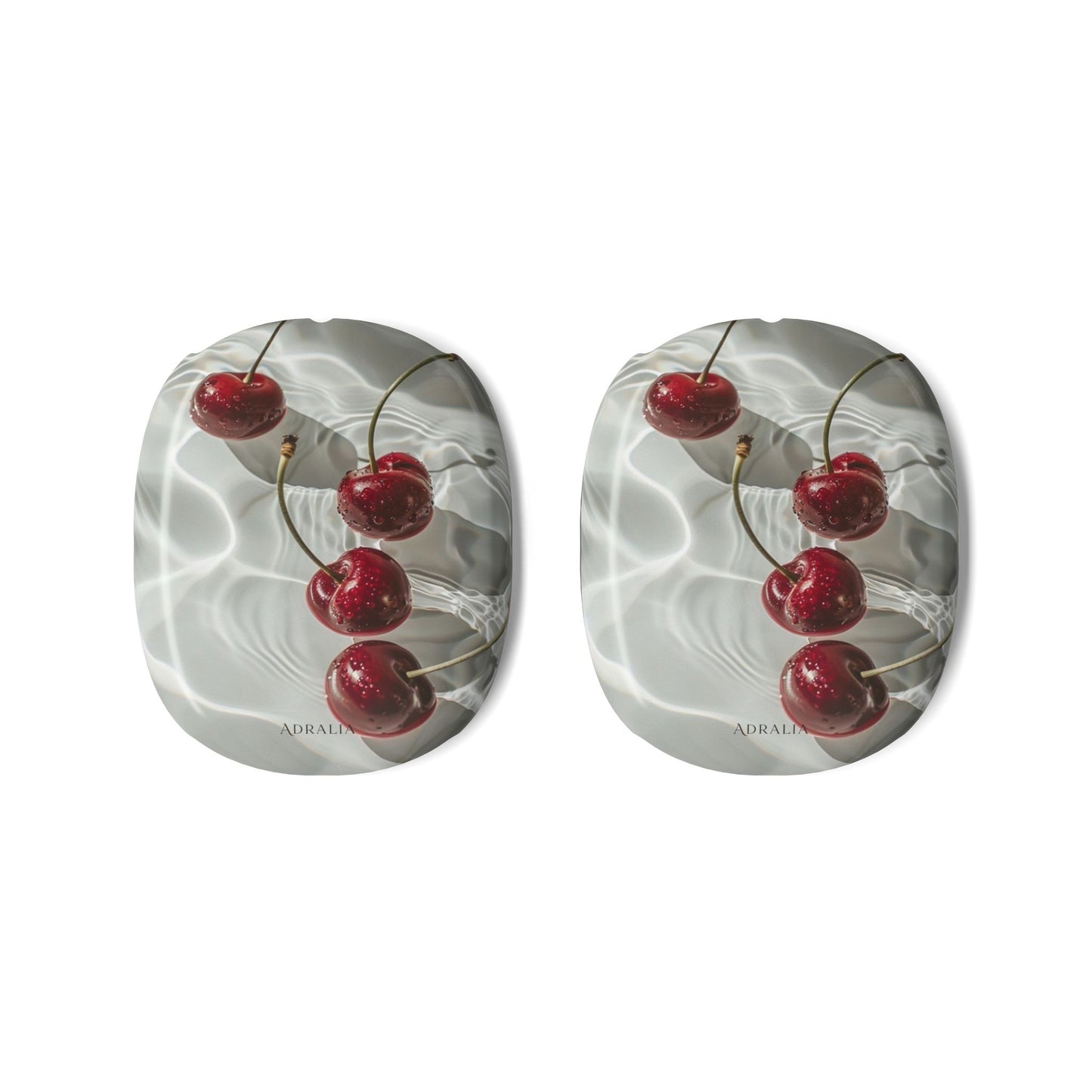 Cherry Pool AirPods Max Shell Case — Summer Fruit Print Headphone Covers