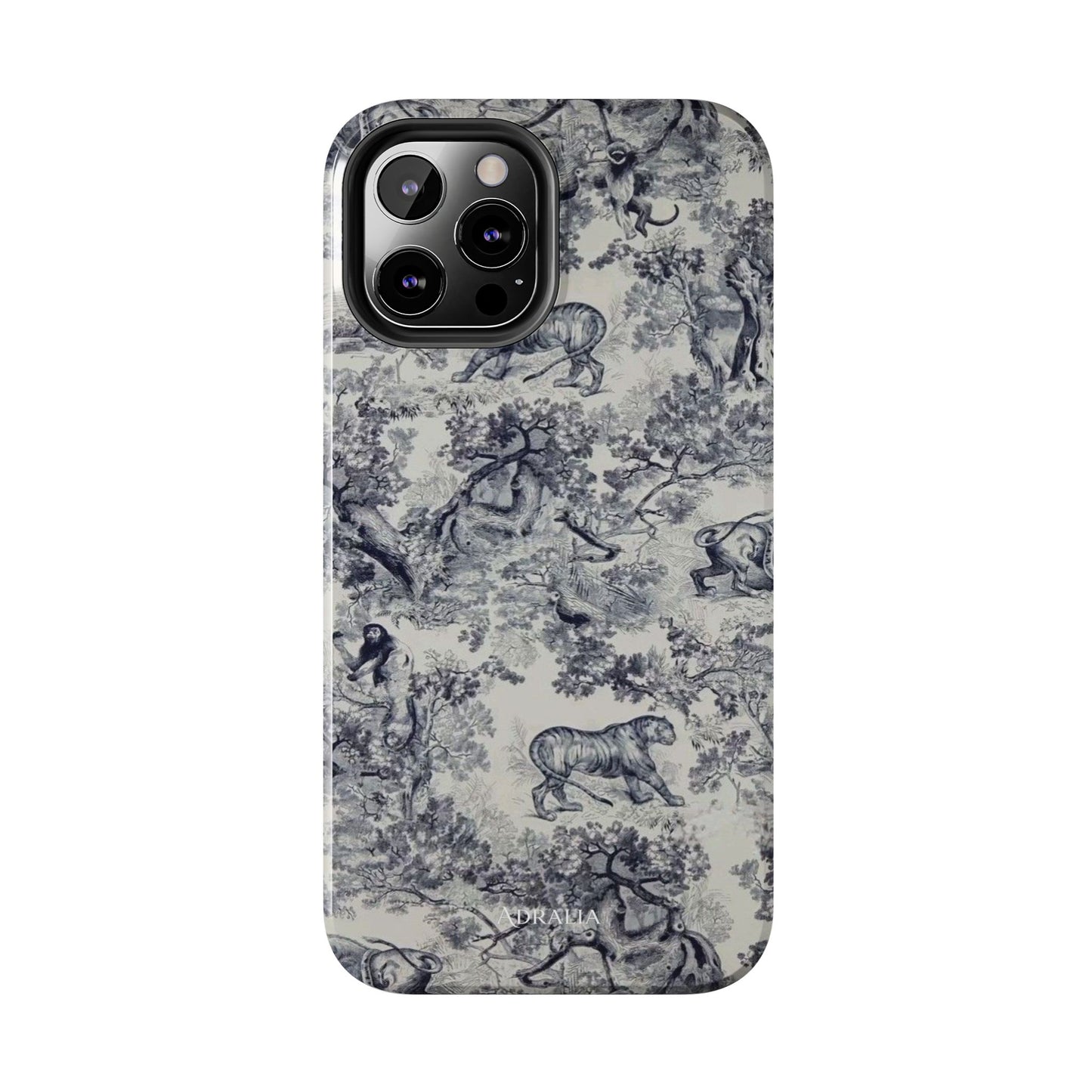 Vintage Toile Animal Tough Phone Case