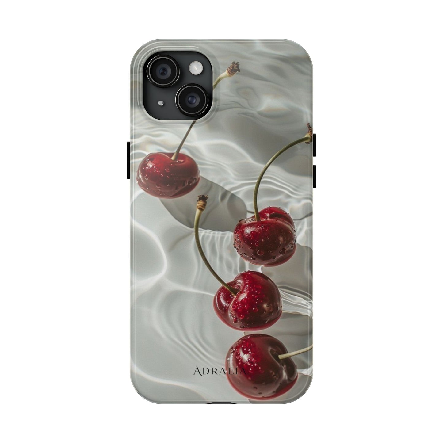 Cherry Water Reflection Tough Phone Case