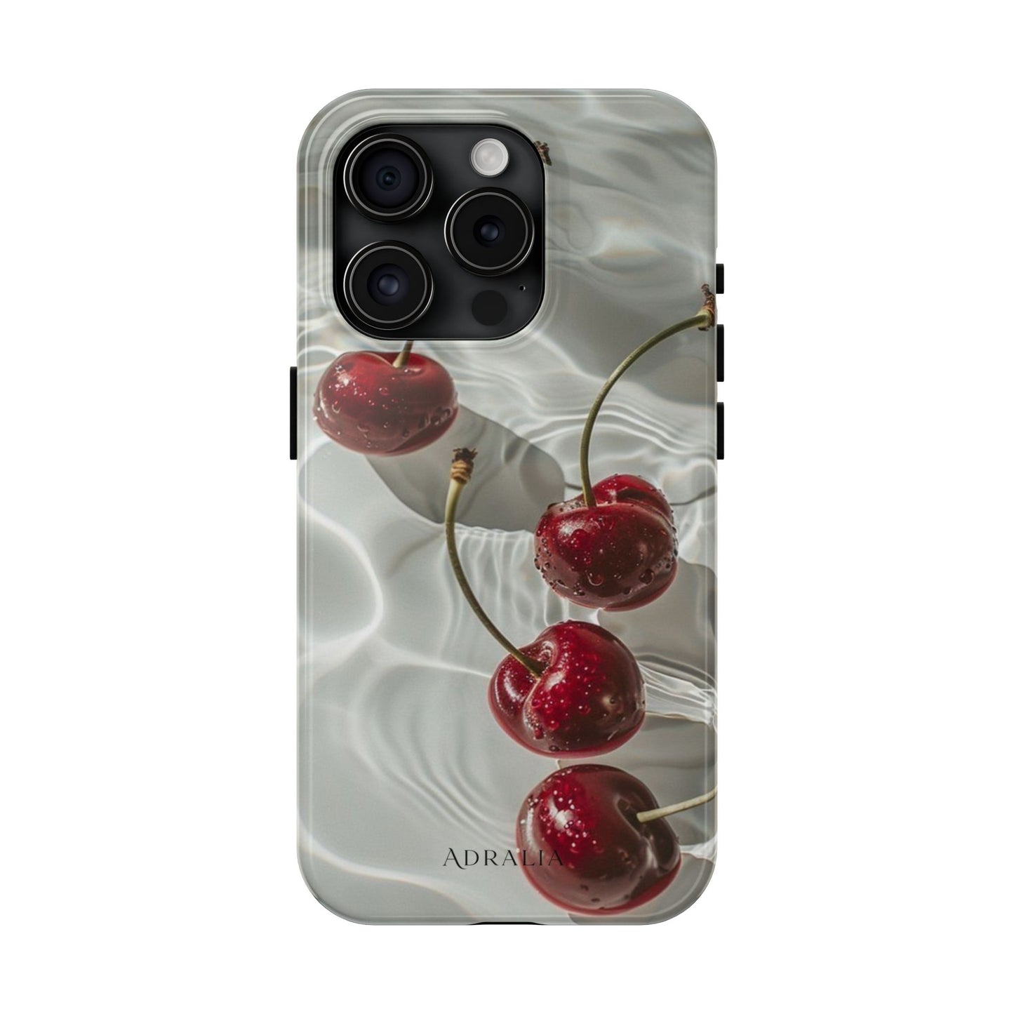 Cherry Water Reflection Tough Phone Case