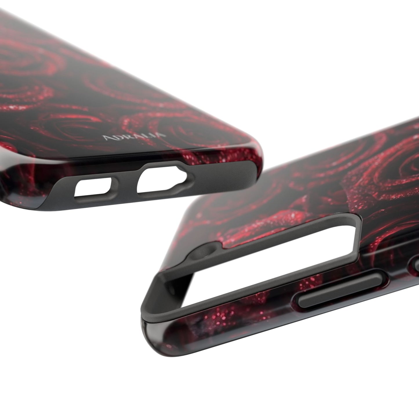 Red Velvet Roses Tough Phone Case — Protective Floral iPhone Case