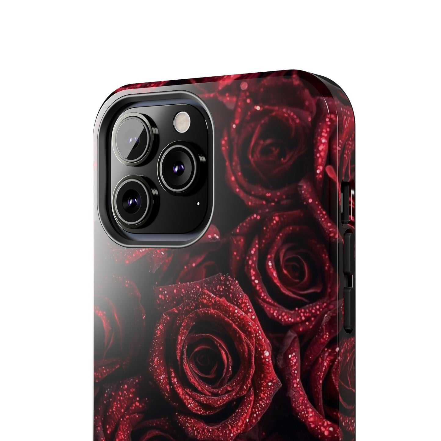 Red Velvet Roses Tough Phone Case — Protective Floral iPhone Case