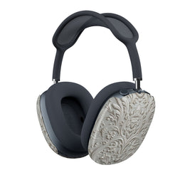 Baroque Relief AirPods Max Shell Case — Elegant Vintage Damask Ear Cup Covers