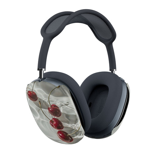 Cherry Pool AirPods Max Shell Case — Summer Fruit Print Headphone Covers