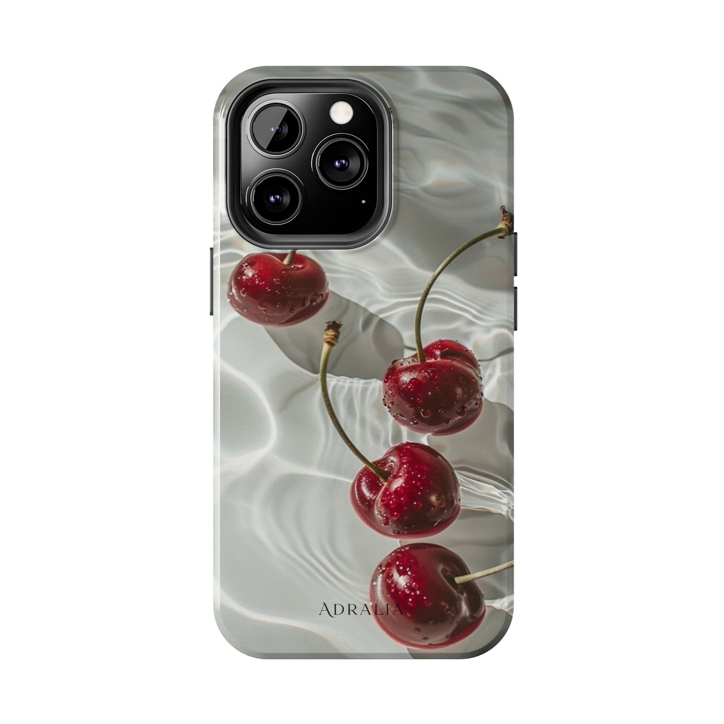 Cherry Water Reflection Tough Phone Case