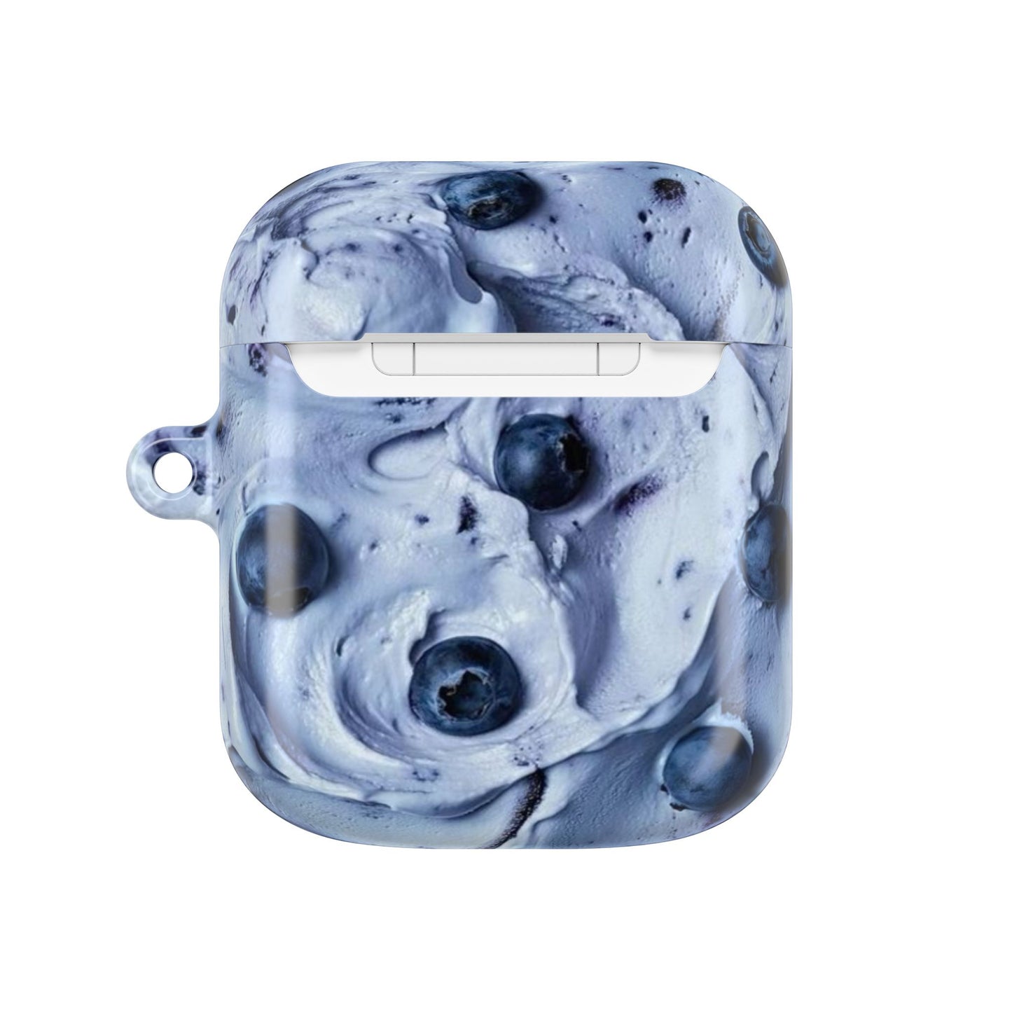 Blueberry Swirl AirPod Case — Cute Fruit Dessert Protective Cover