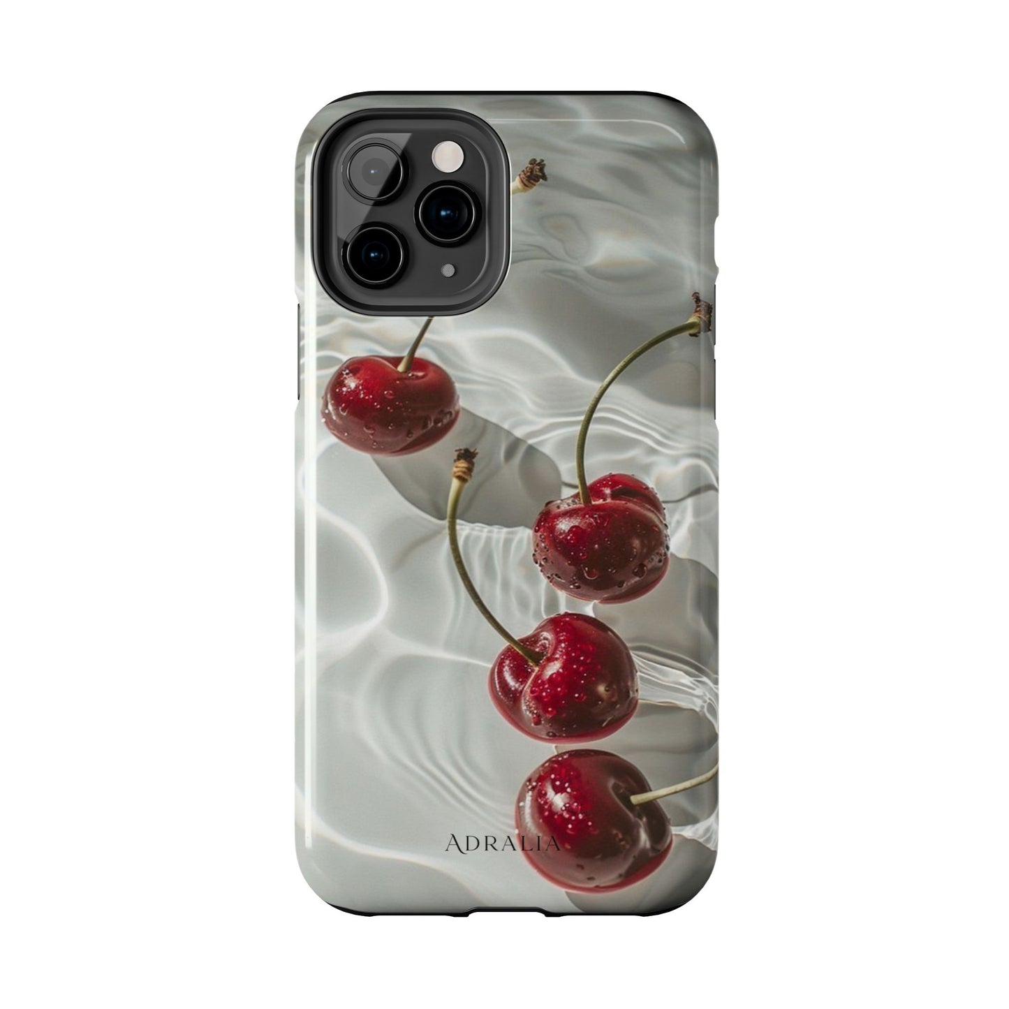 Cherry Water Reflection Tough Phone Case