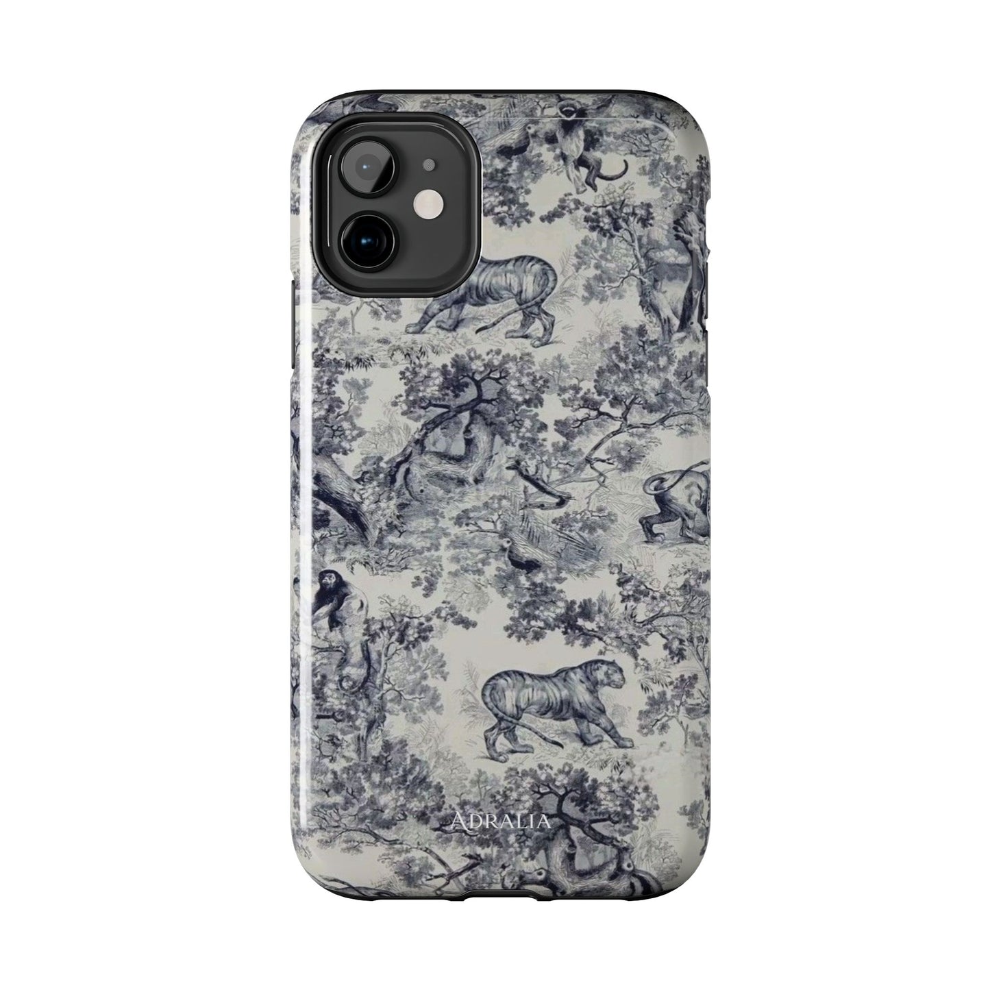 Vintage Toile Animal Tough Phone Case
