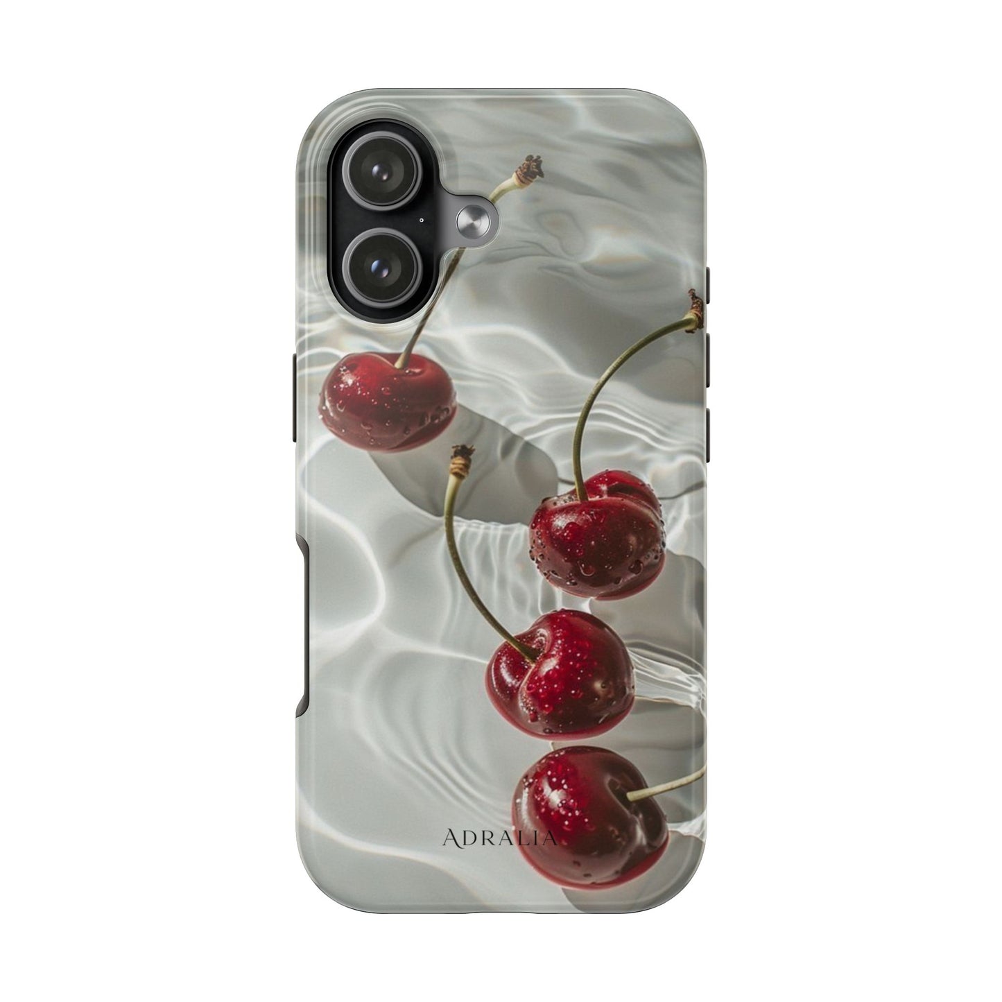 Cherry Water Reflection Tough Phone Case