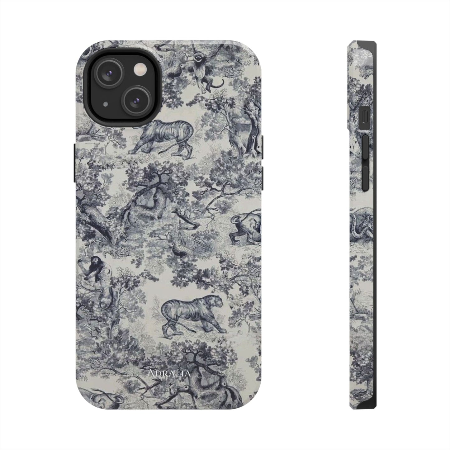 Vintage Toile Animal Tough Phone Case