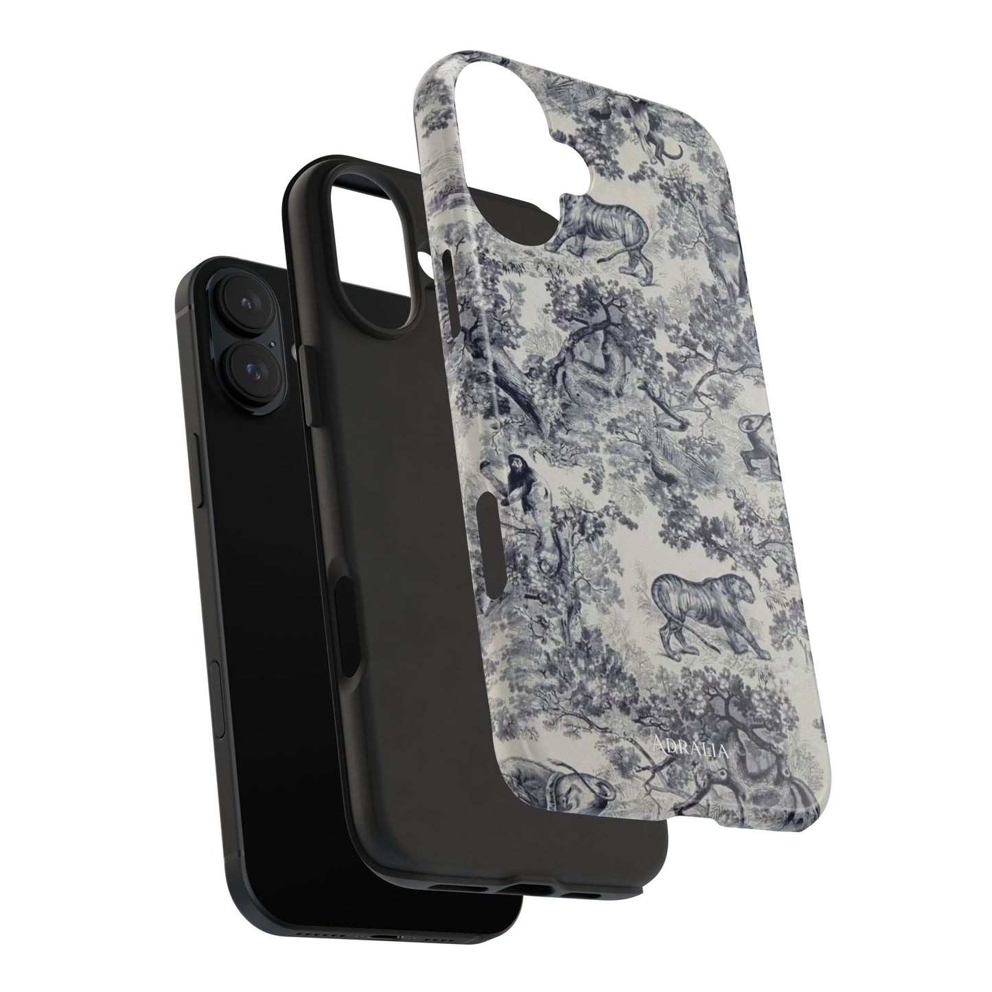 Vintage Toile Animal Tough Phone Case