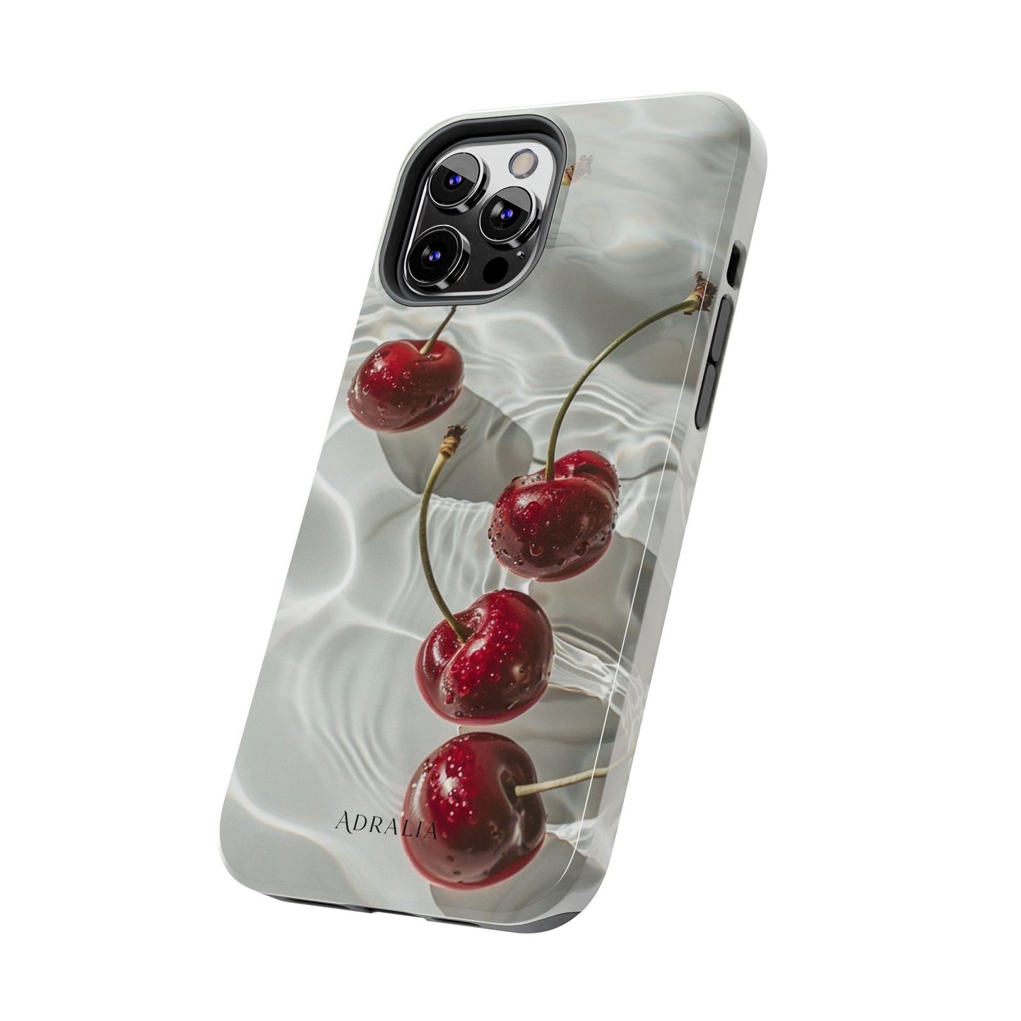 Cherry Water Reflection Tough Phone Case
