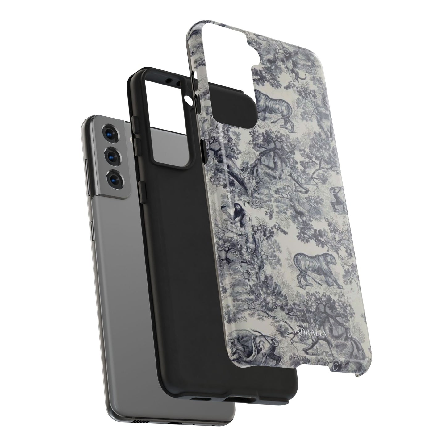 Vintage Toile Animal Tough Phone Case