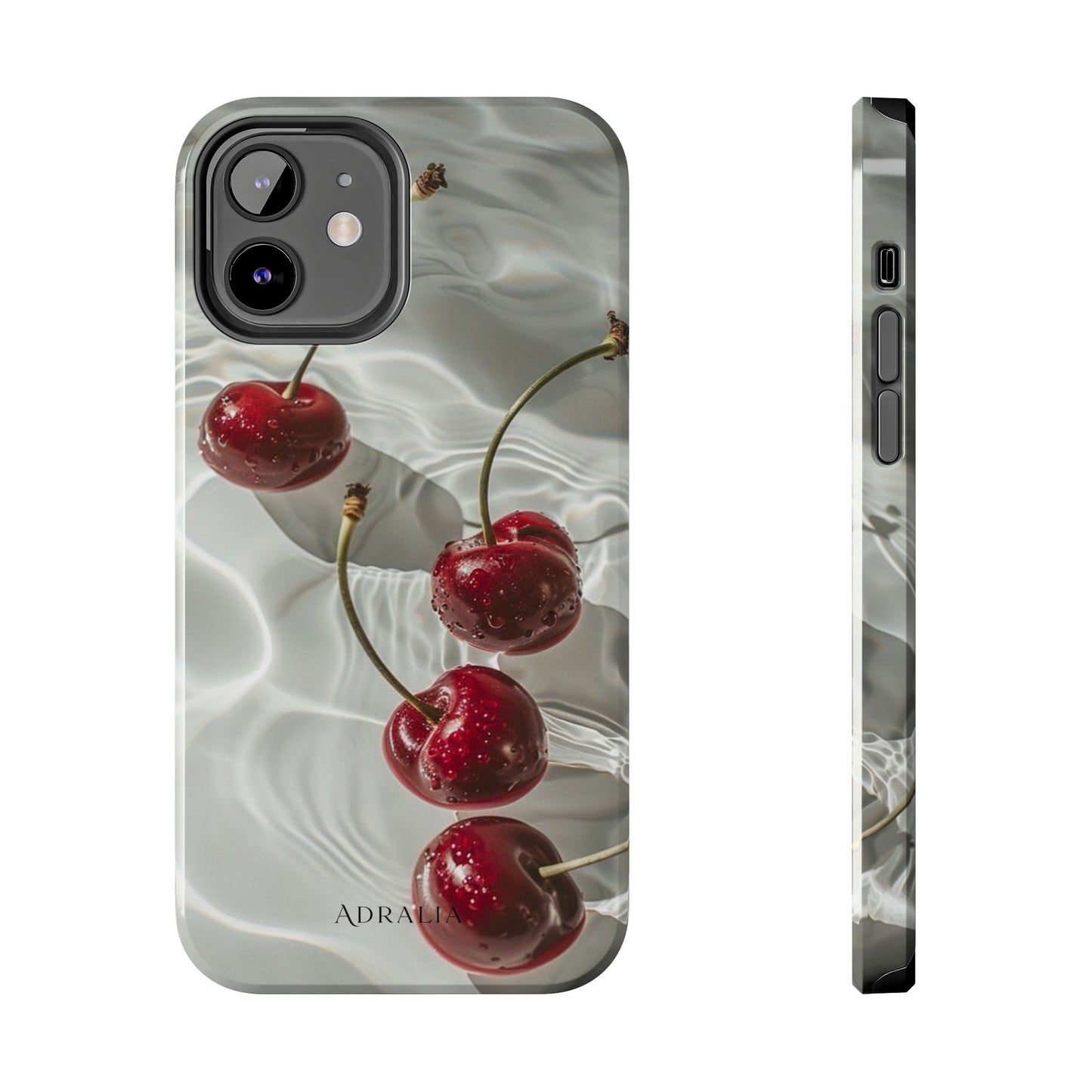 Cherry Water Reflection Tough Phone Case