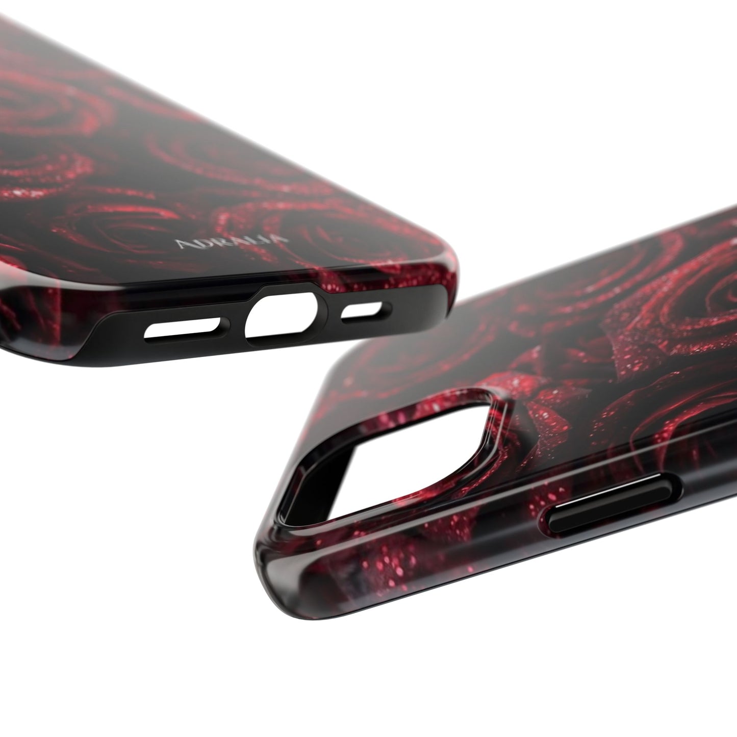 Red Velvet Roses Tough Phone Case — Protective Floral iPhone Case