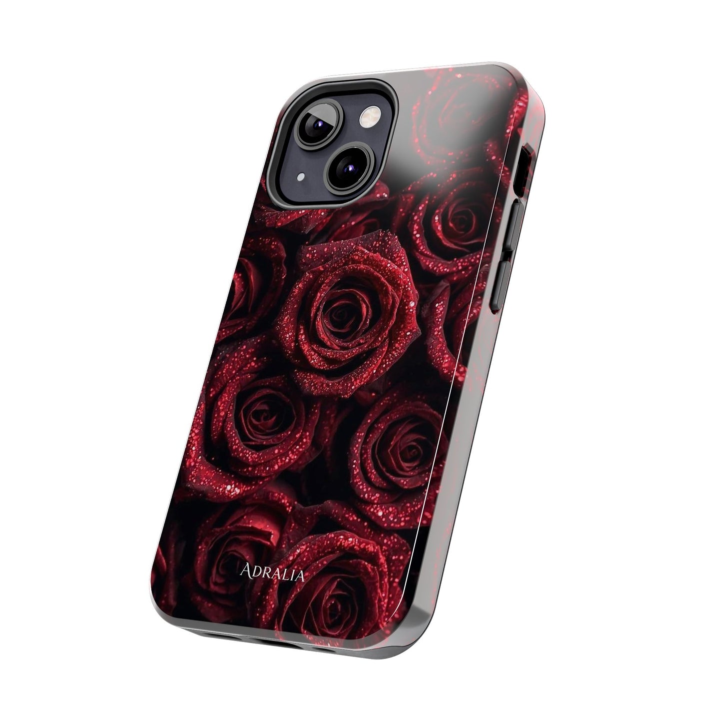 Red Velvet Roses Tough Phone Case — Protective Floral iPhone Case