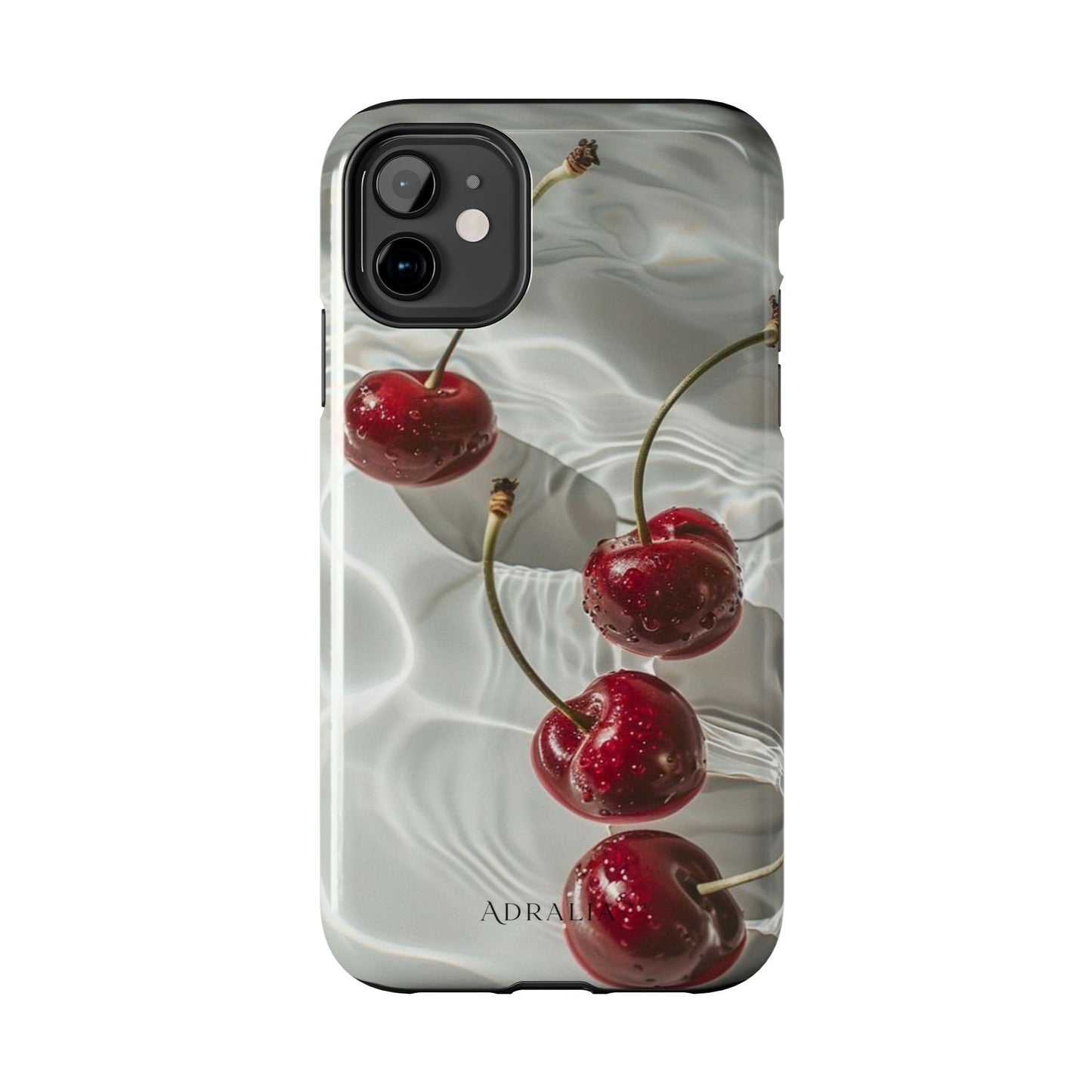 Cherry Water Reflection Tough Phone Case