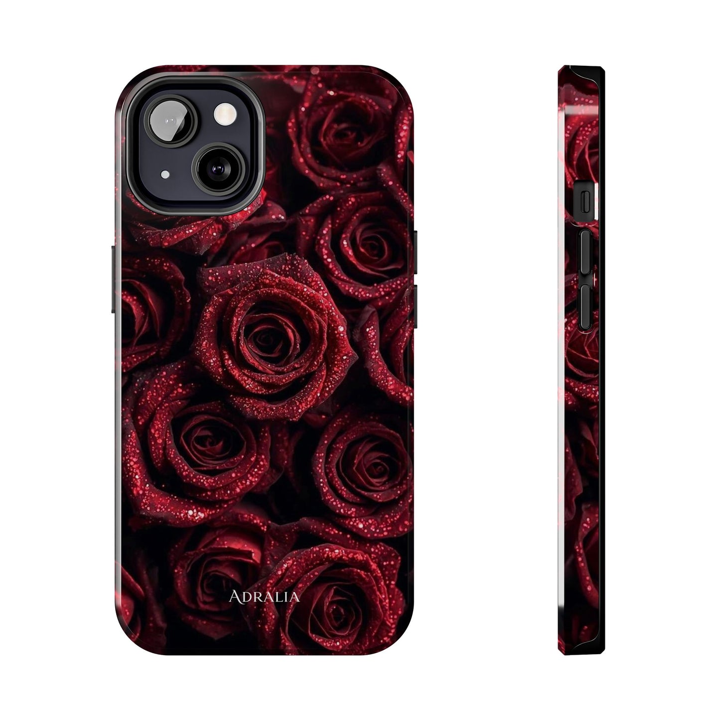 Red Velvet Roses Tough Phone Case — Protective Floral iPhone Case