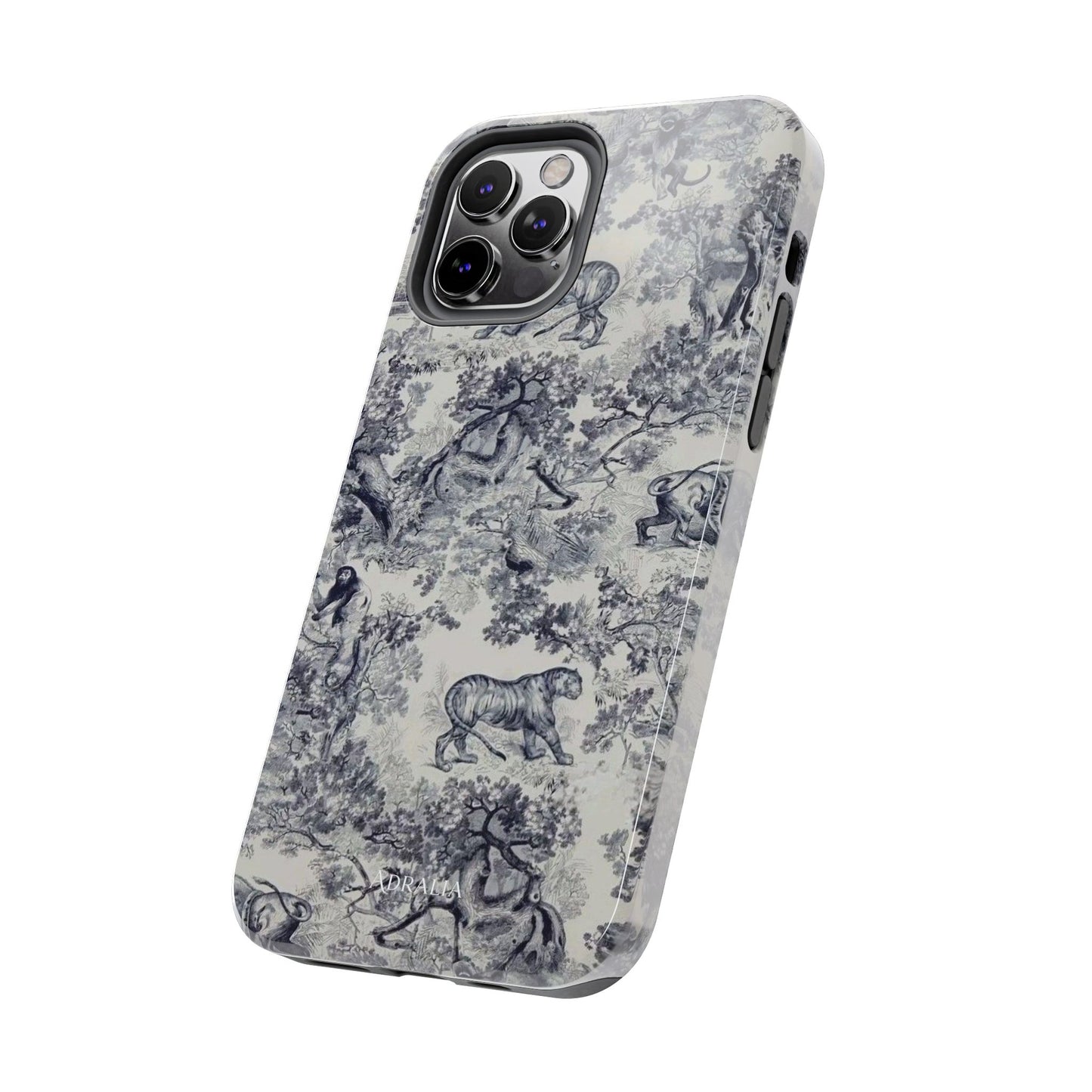 Vintage Toile Animal Tough Phone Case