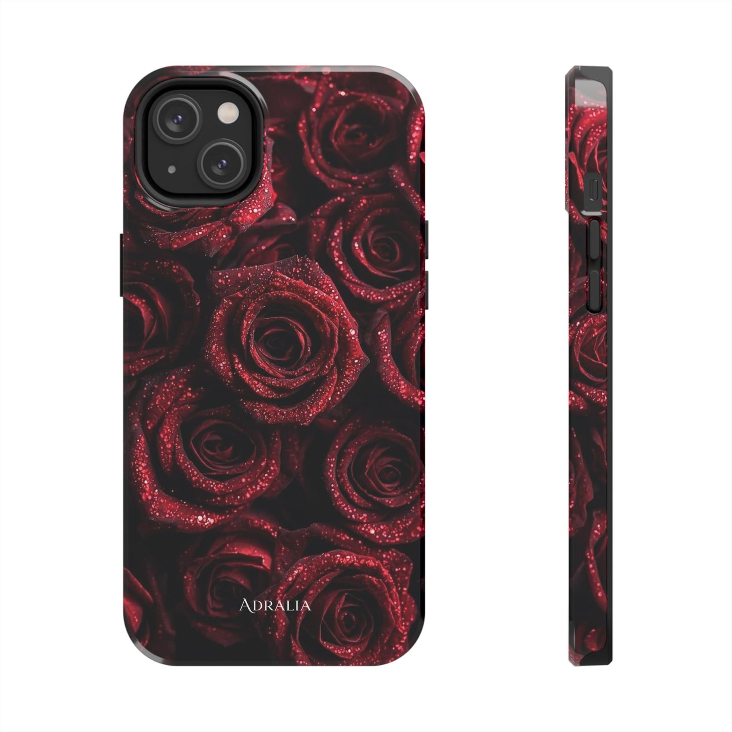 Red Velvet Roses Tough Phone Case — Protective Floral iPhone Case