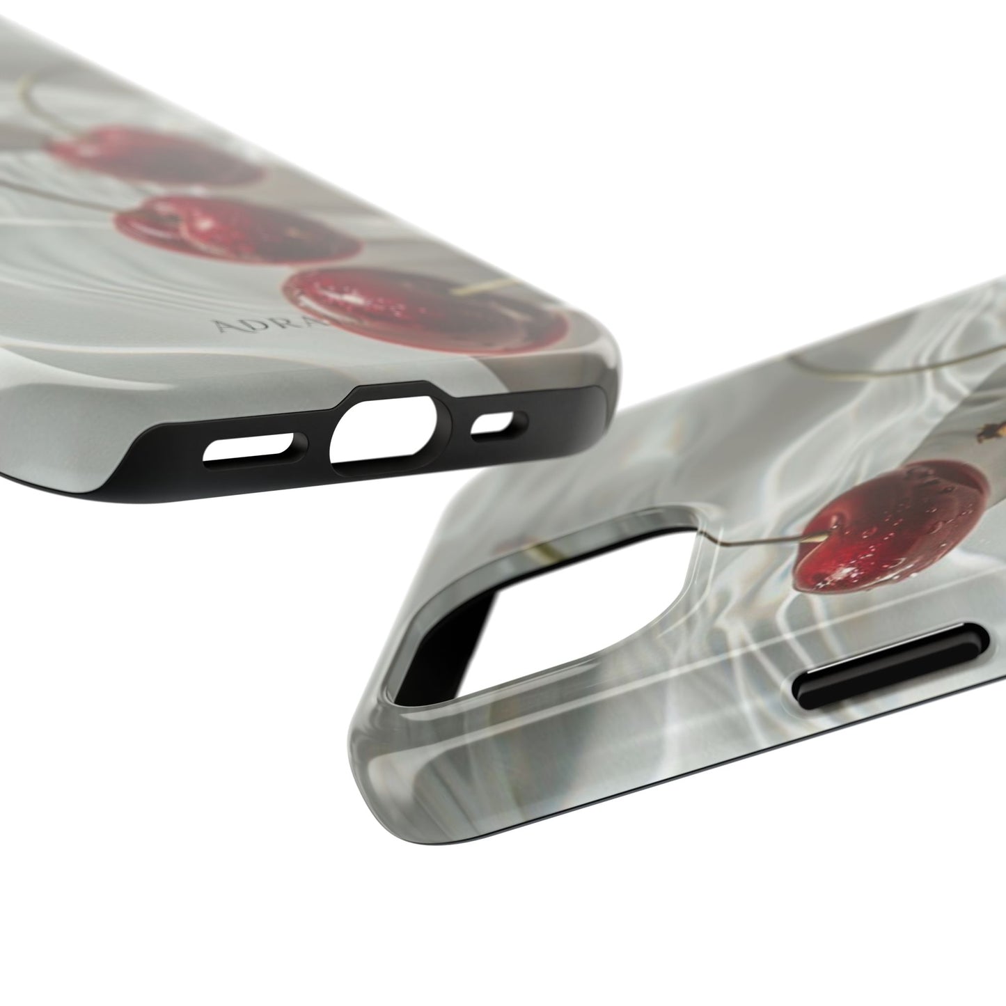 Cherry Water Reflection Tough Phone Case