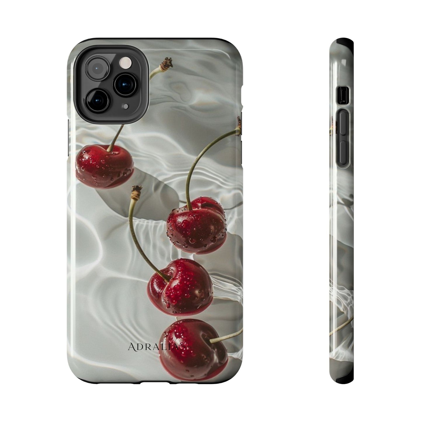 Cherry Water Reflection Tough Phone Case