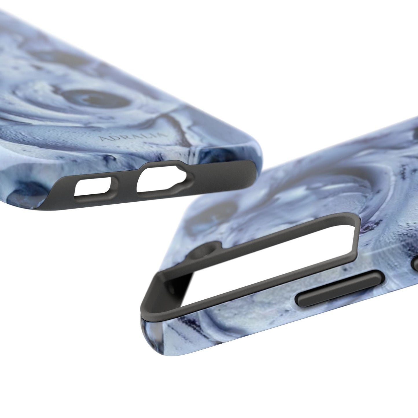 Blueberry Swirl Tough Phone Case — Protective Artistic Fruit Pattern