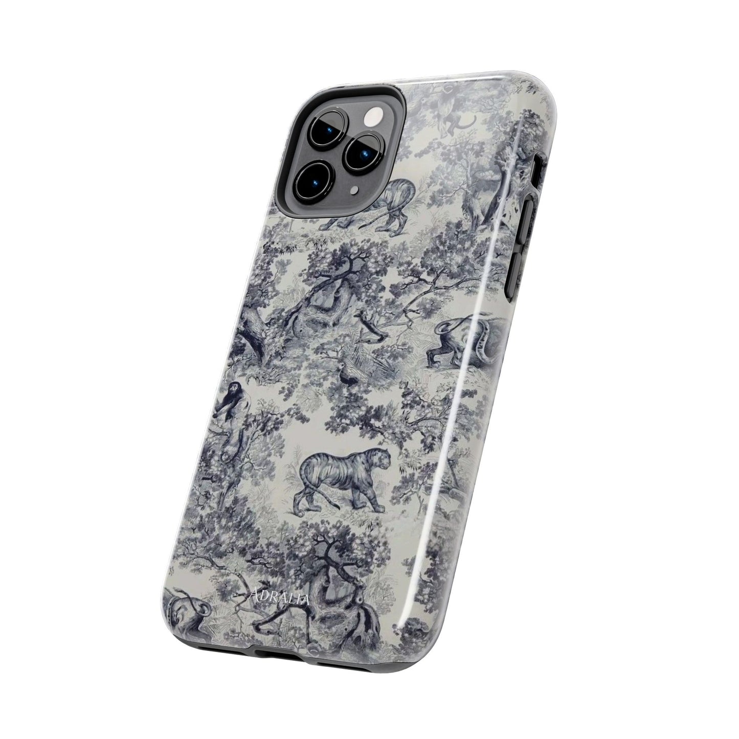 Vintage Toile Animal Tough Phone Case