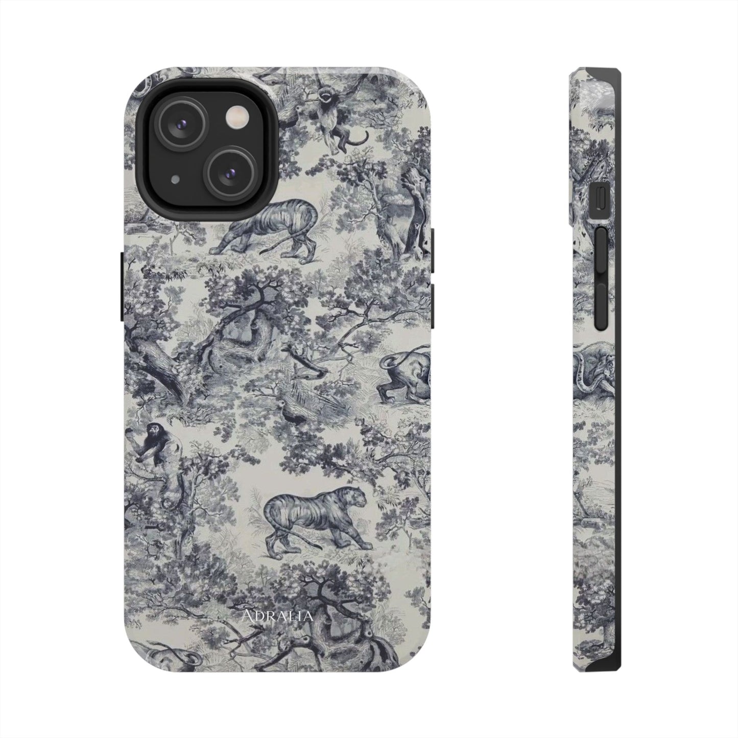 Vintage Toile Animal Tough Phone Case