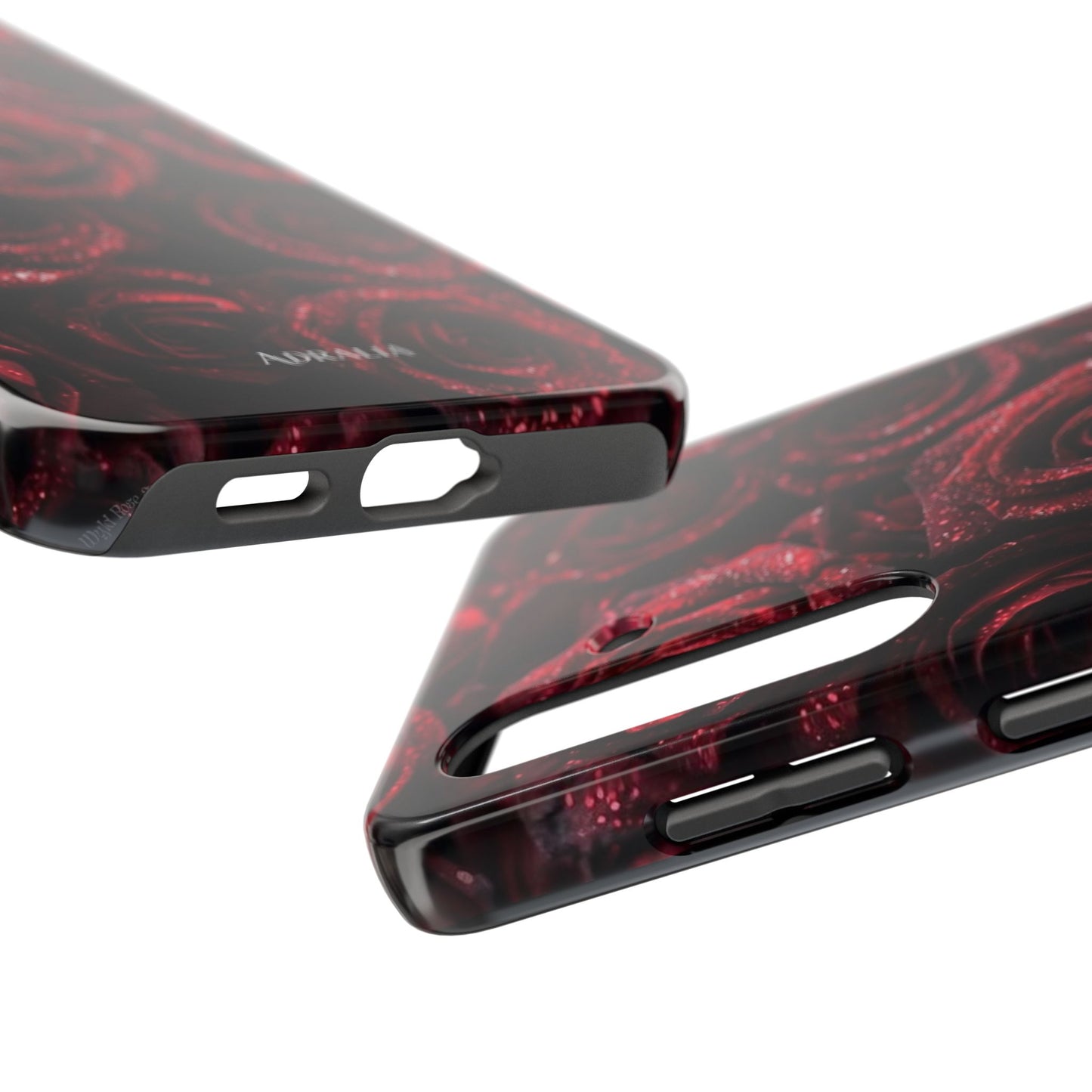 Red Velvet Roses Tough Phone Case — Protective Floral iPhone Case