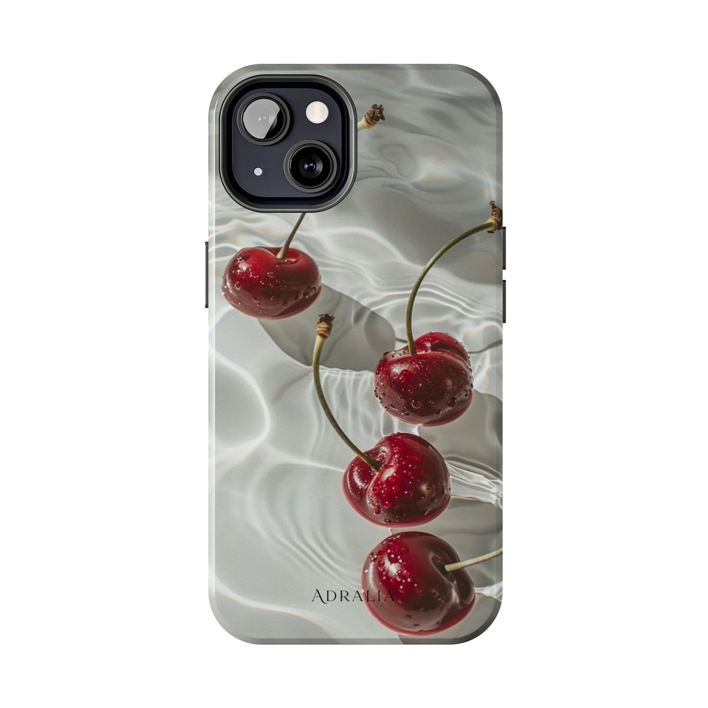 Cherry Water Reflection Tough Phone Case