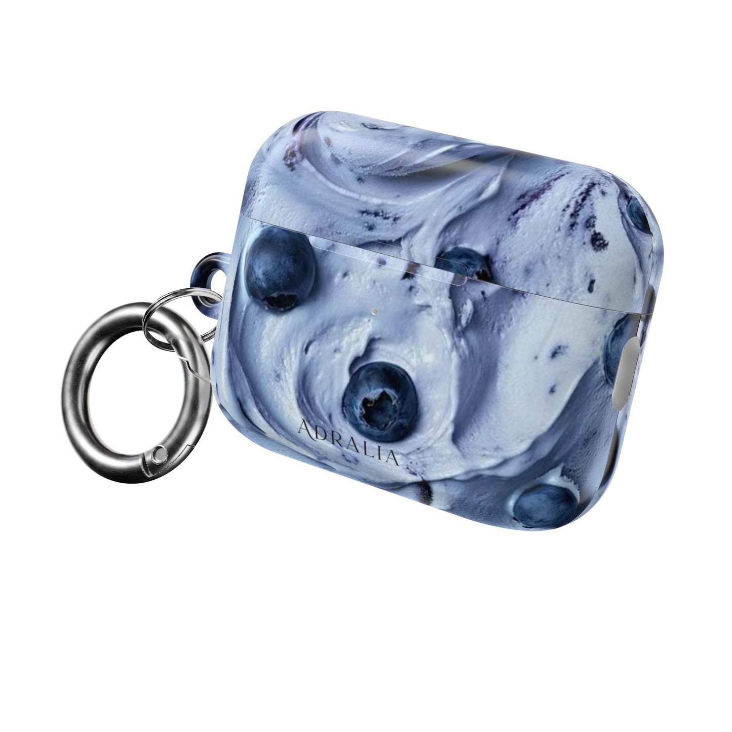 Blueberry Swirl AirPod Case — Cute Fruit Dessert Protective Cover