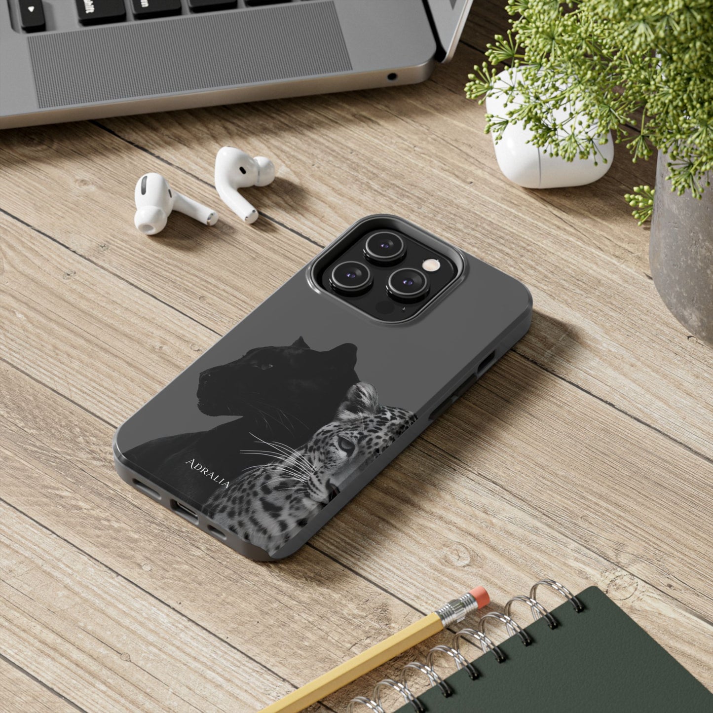 Leopard & Panther Tough Phone Case — Protective Jungle Cat Design