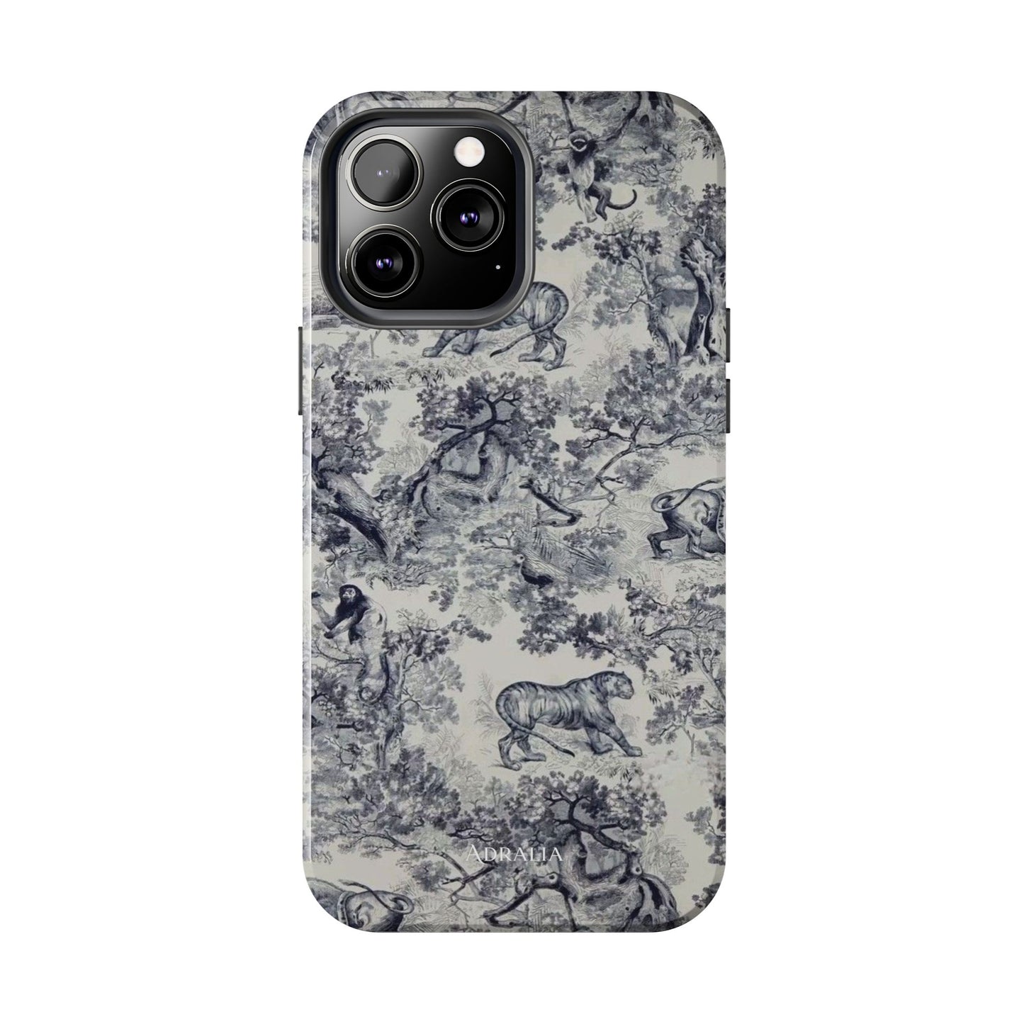 Vintage Toile Animal Tough Phone Case