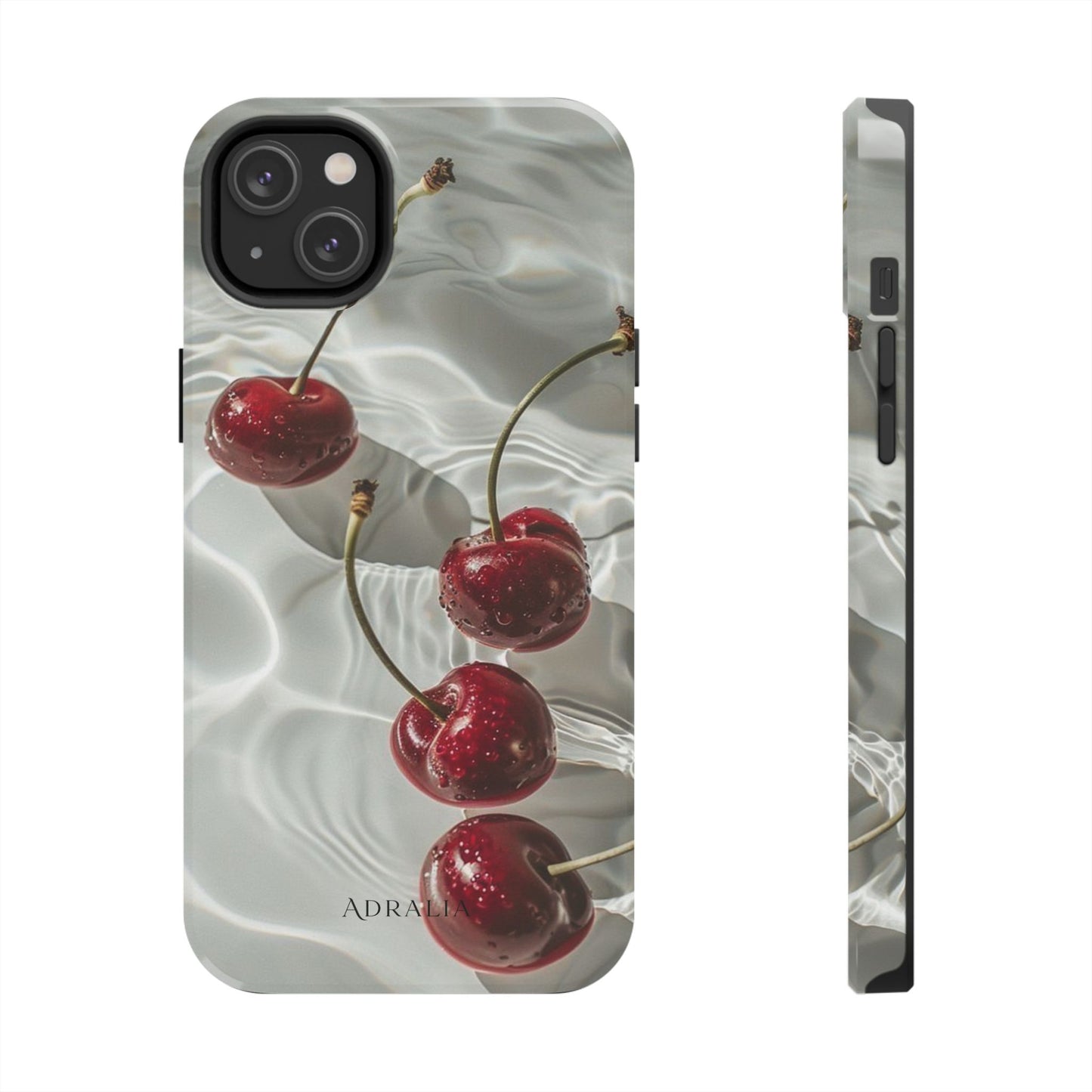 Cherry Water Reflection Tough Phone Case