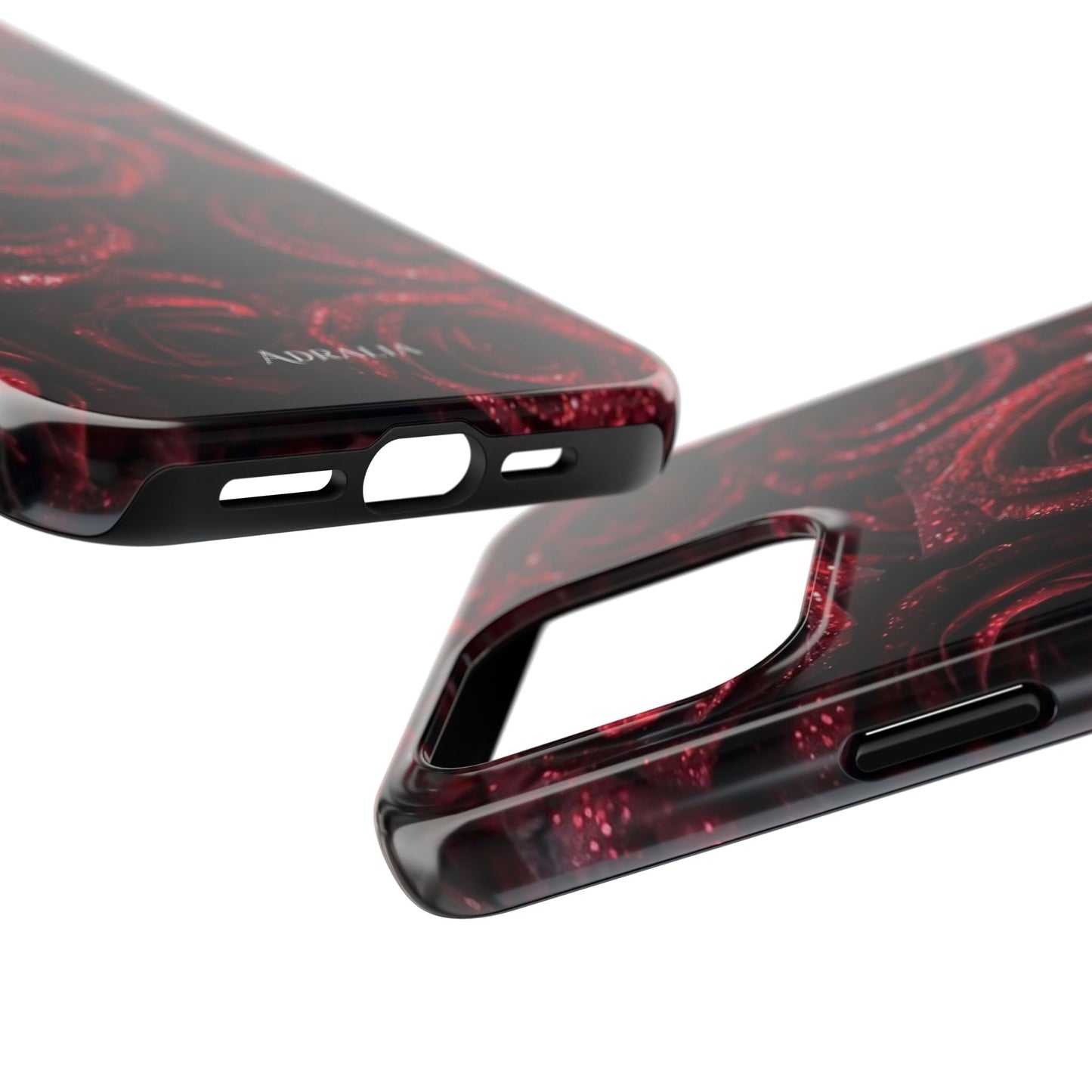 Red Velvet Roses Tough Phone Case — Protective Floral iPhone Case