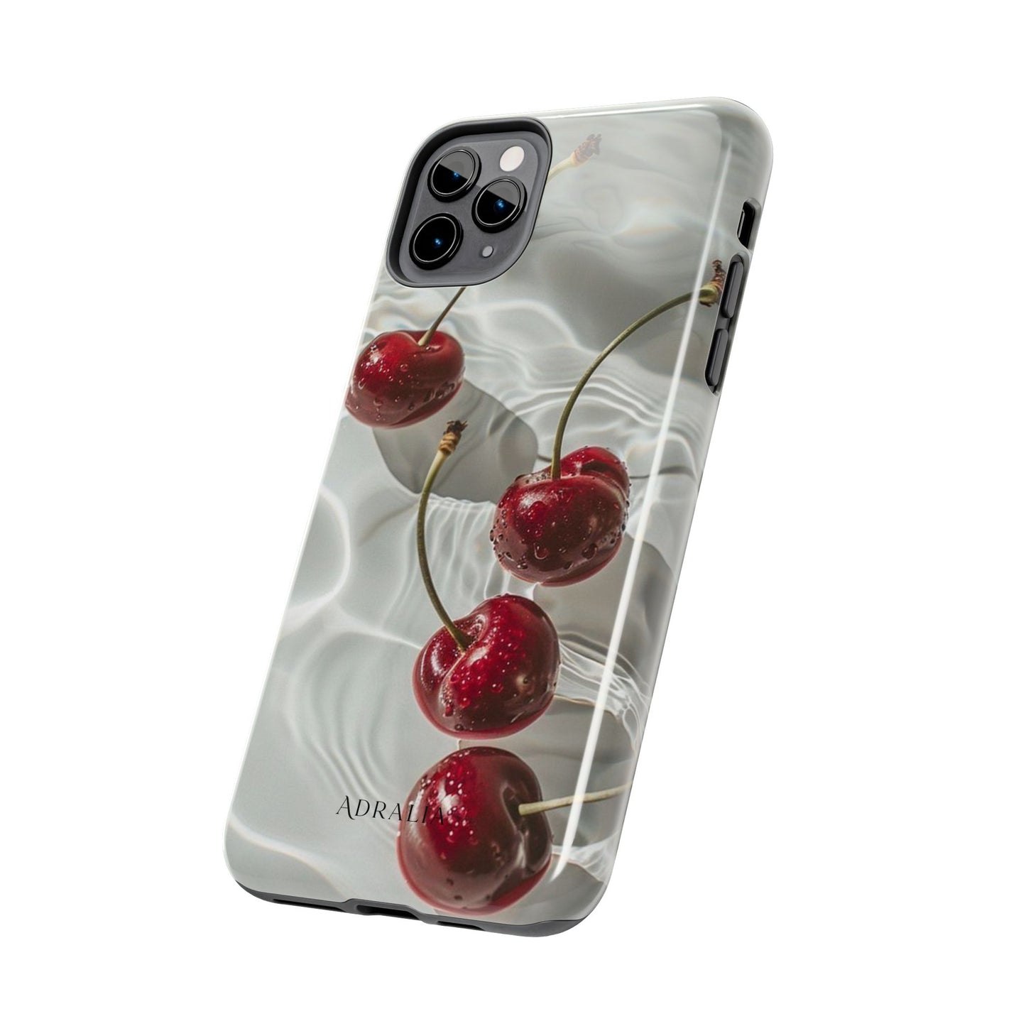Cherry Water Reflection Tough Phone Case