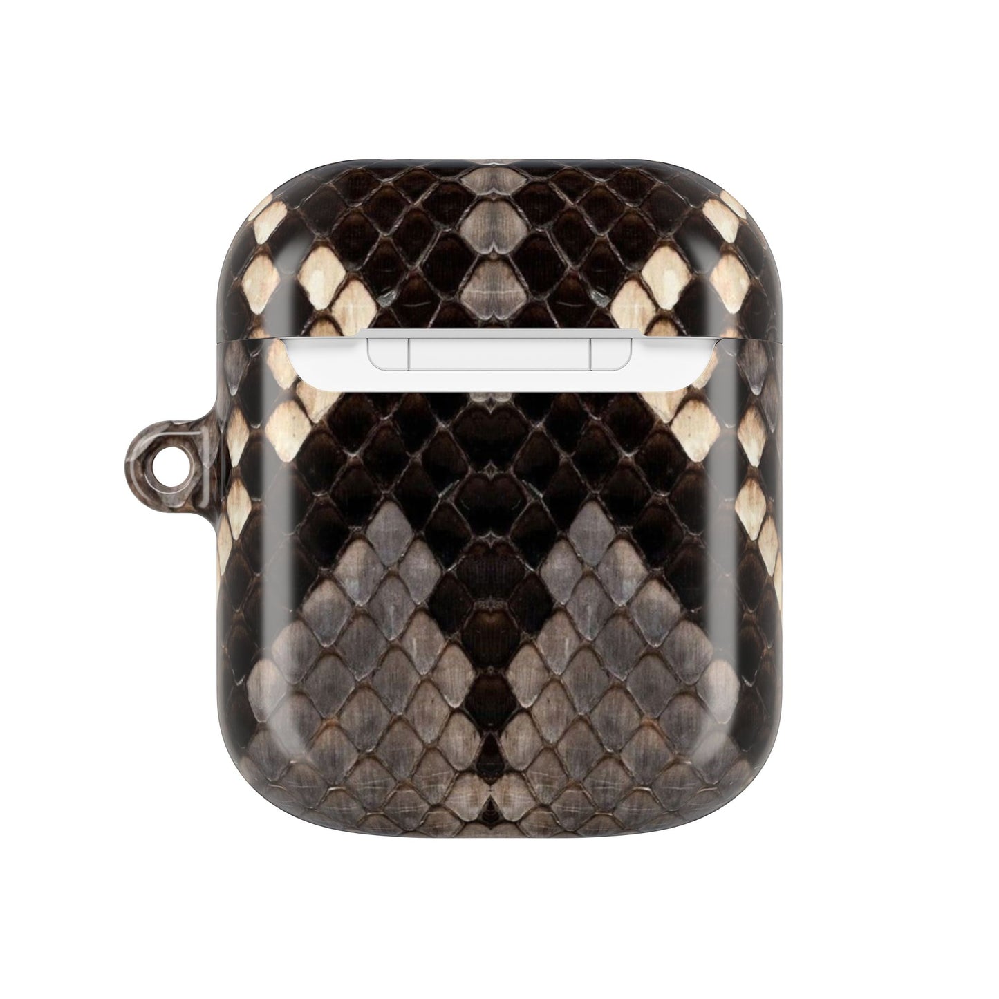 Snake Print AirPod Case — Faux Python Protective Charging Case