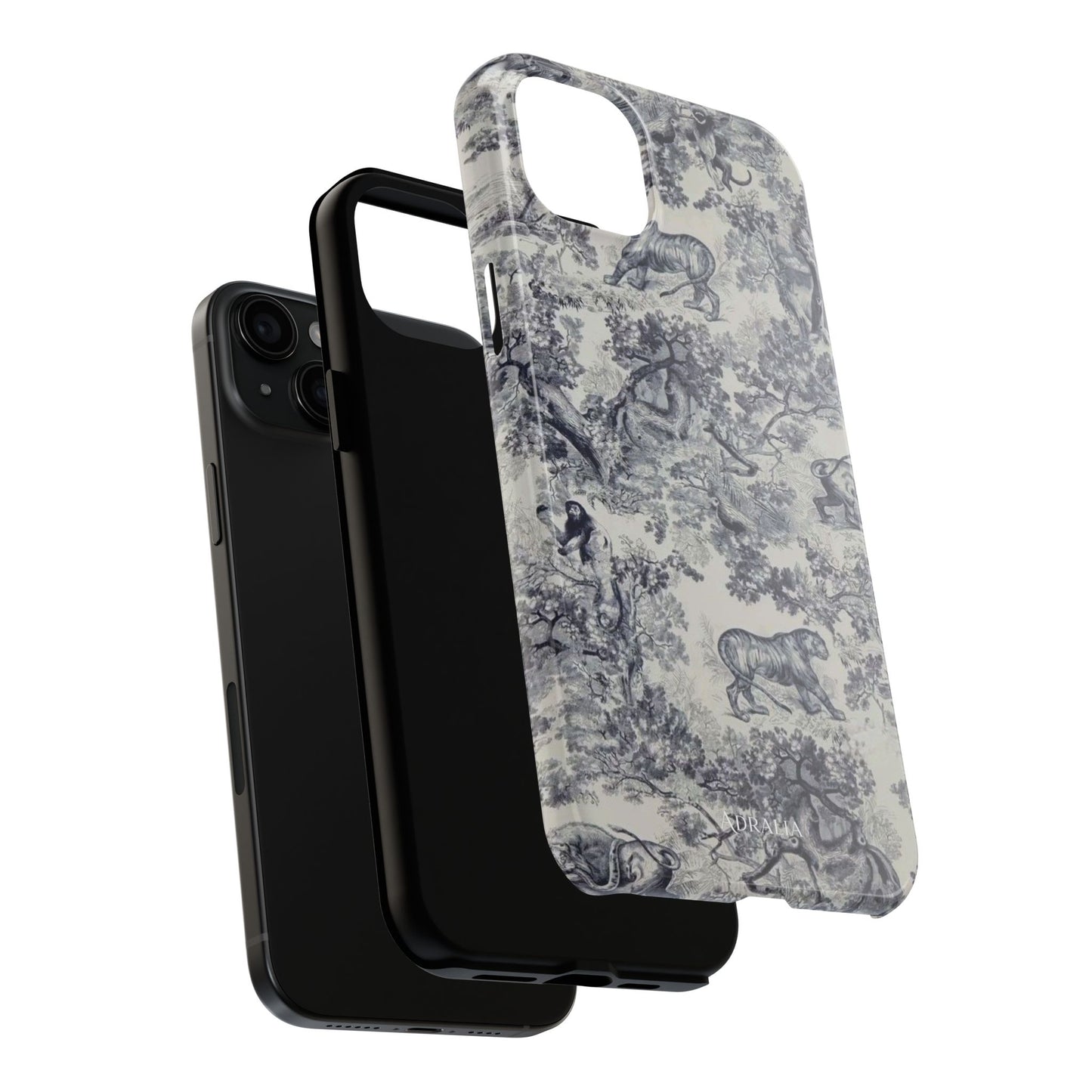 Vintage Toile Animal Tough Phone Case