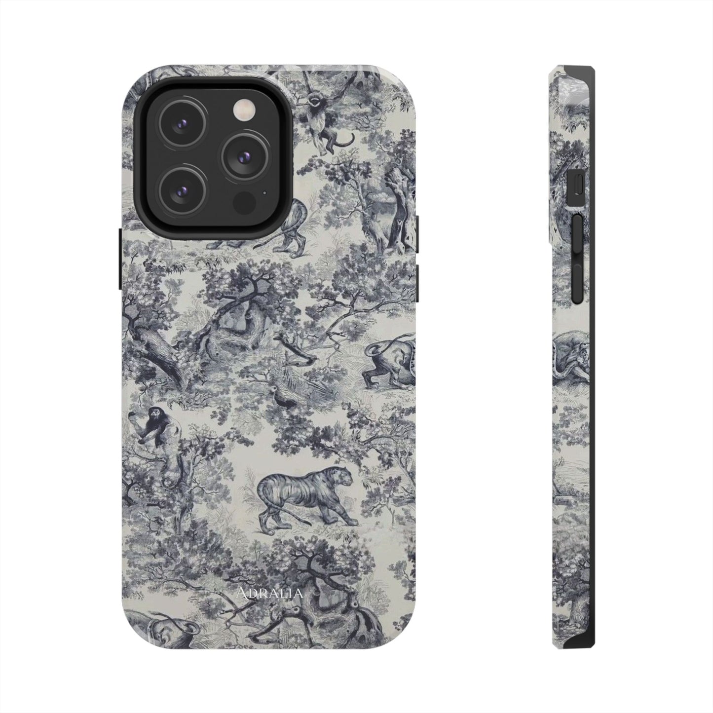 Vintage Toile Animal Tough Phone Case