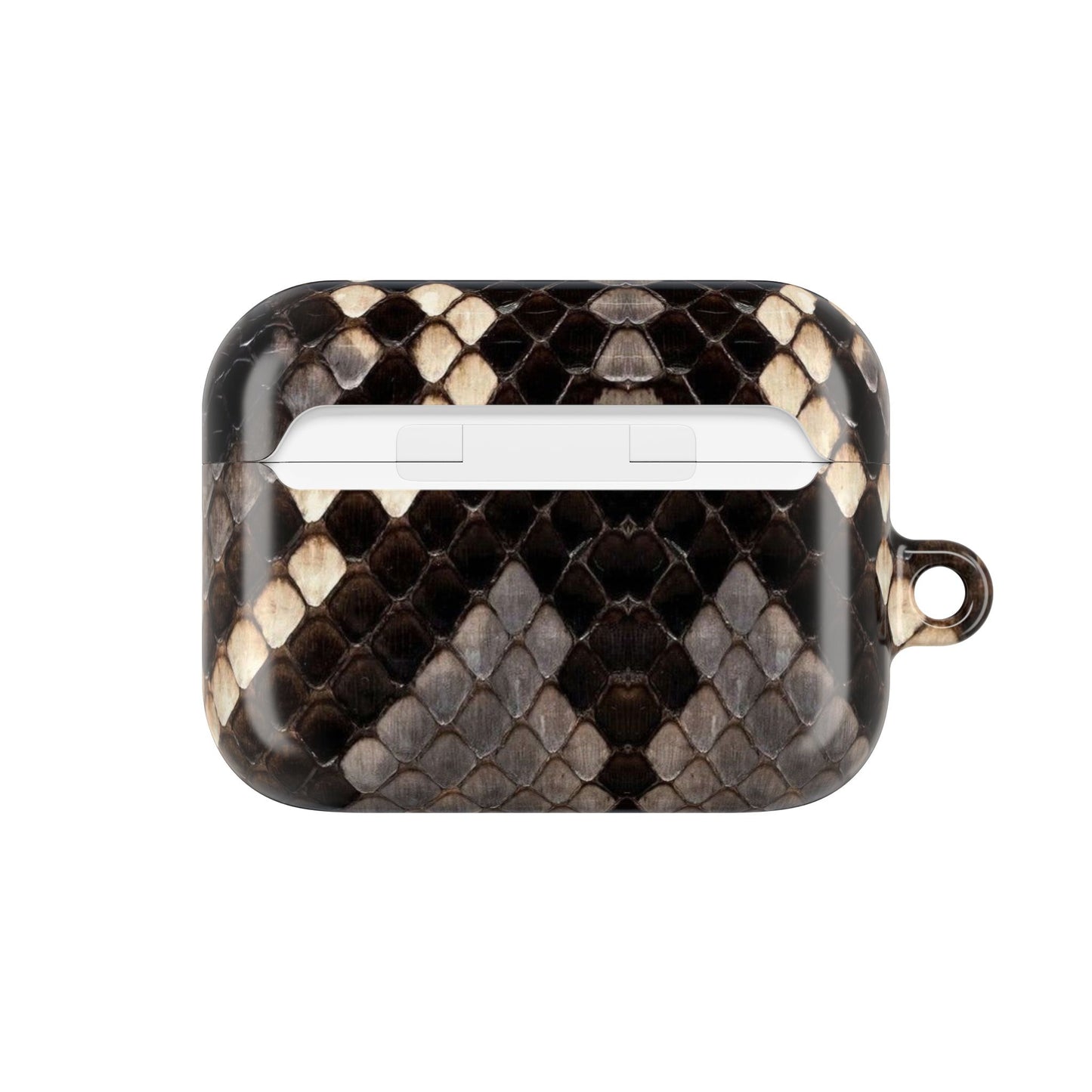 Snake Print AirPod Case — Faux Python Protective Charging Case
